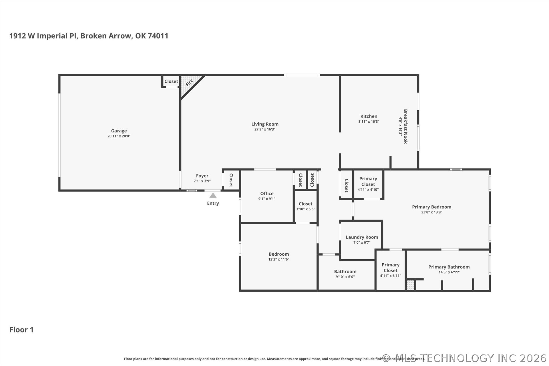 1912 W Imperial Place Broken Arrow OK 74011
