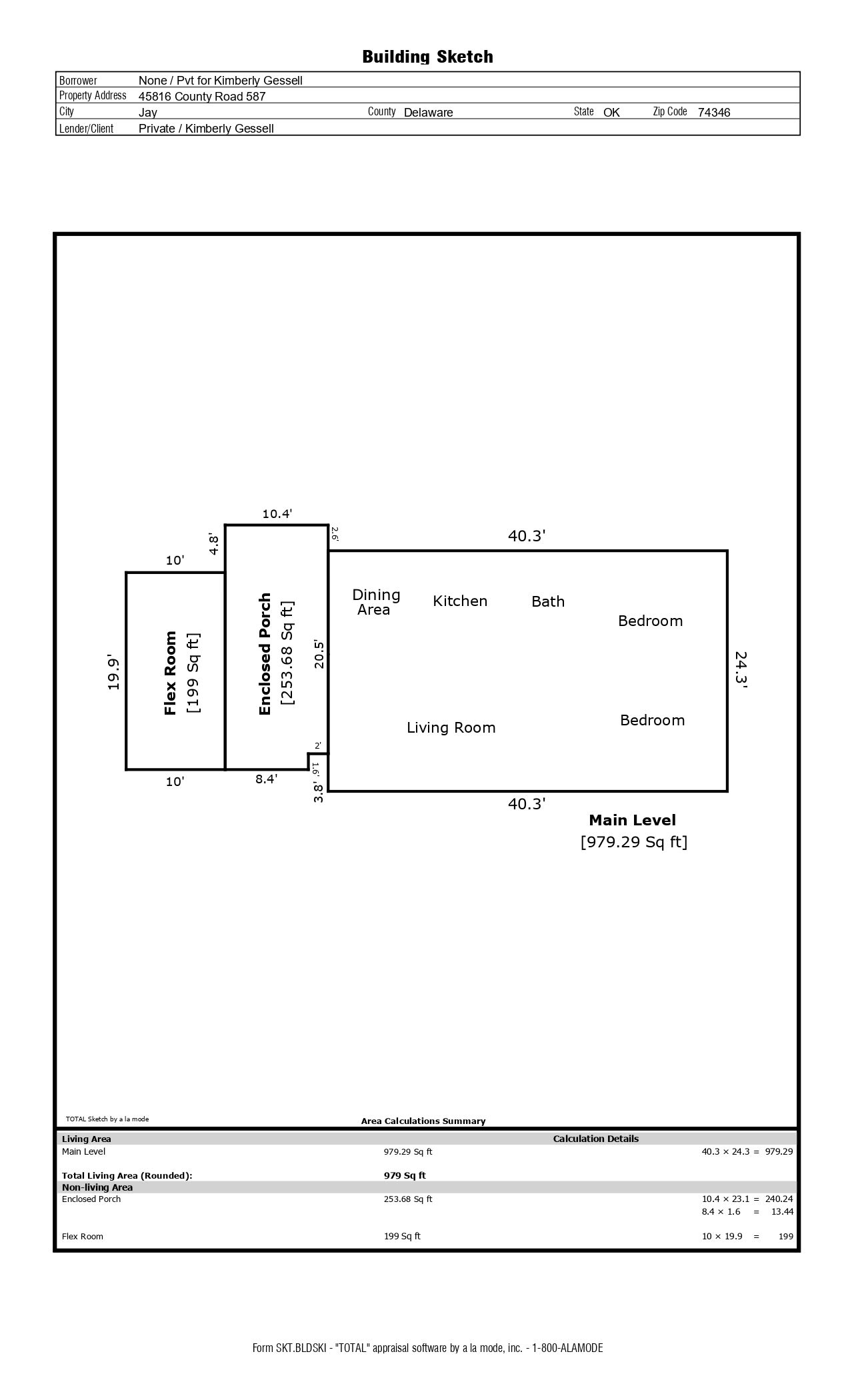 45816 W Country Road 587 Road Jay OK 74346