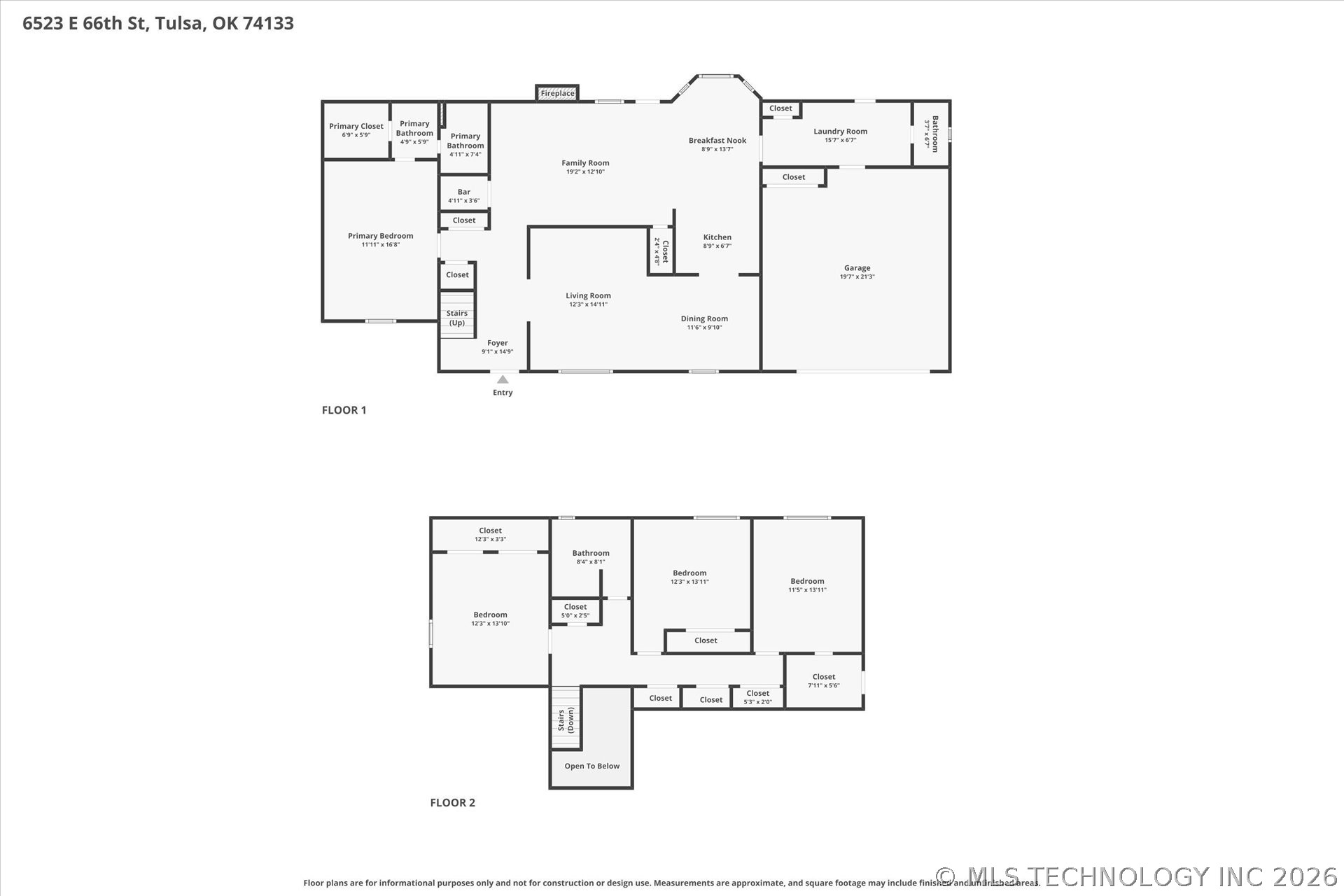 6523 E 66th Street Tulsa OK 74133