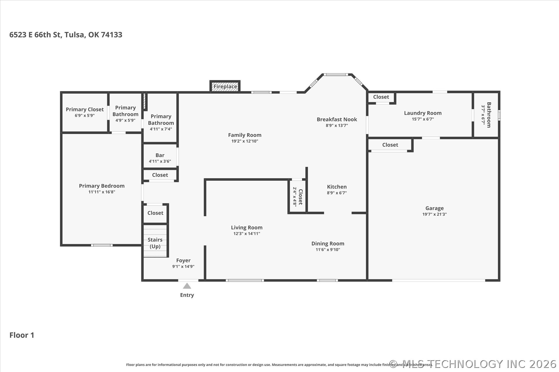 6523 E 66th Street Tulsa OK 74133