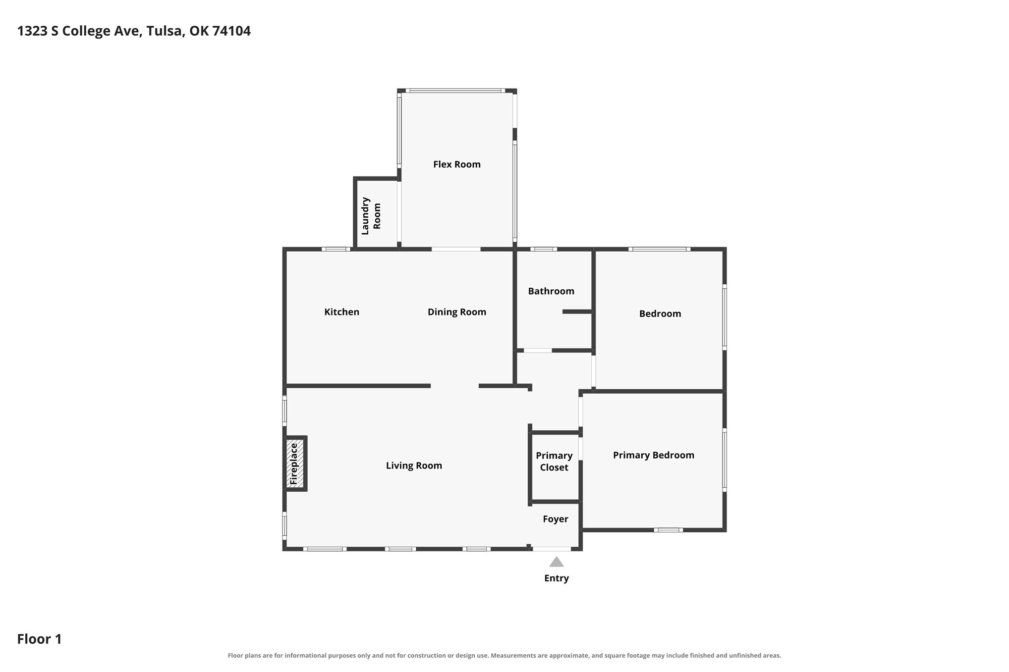 1323 S College Avenue Tulsa OK 74104