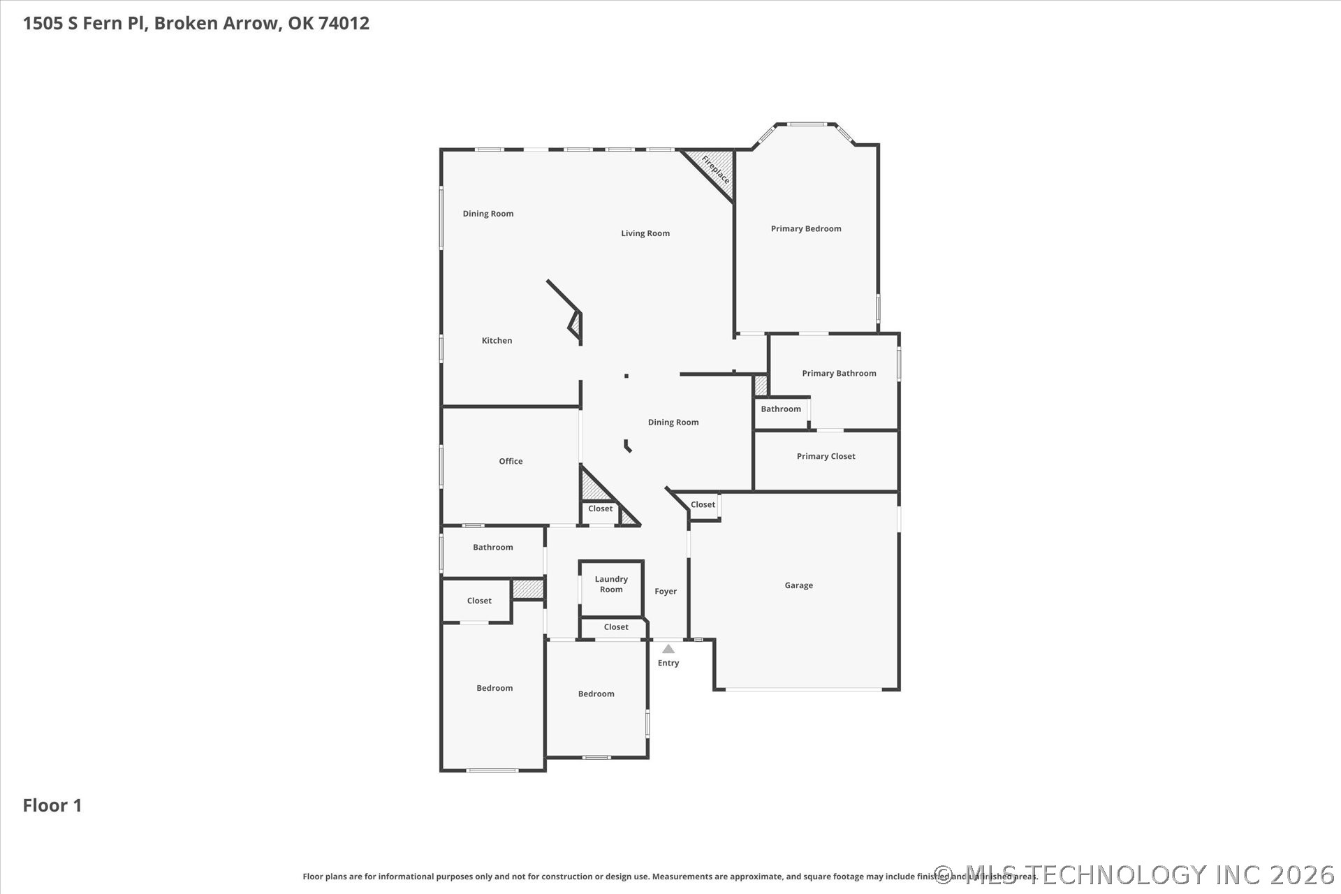 1505 S Fern Place Broken Arrow OK 74012