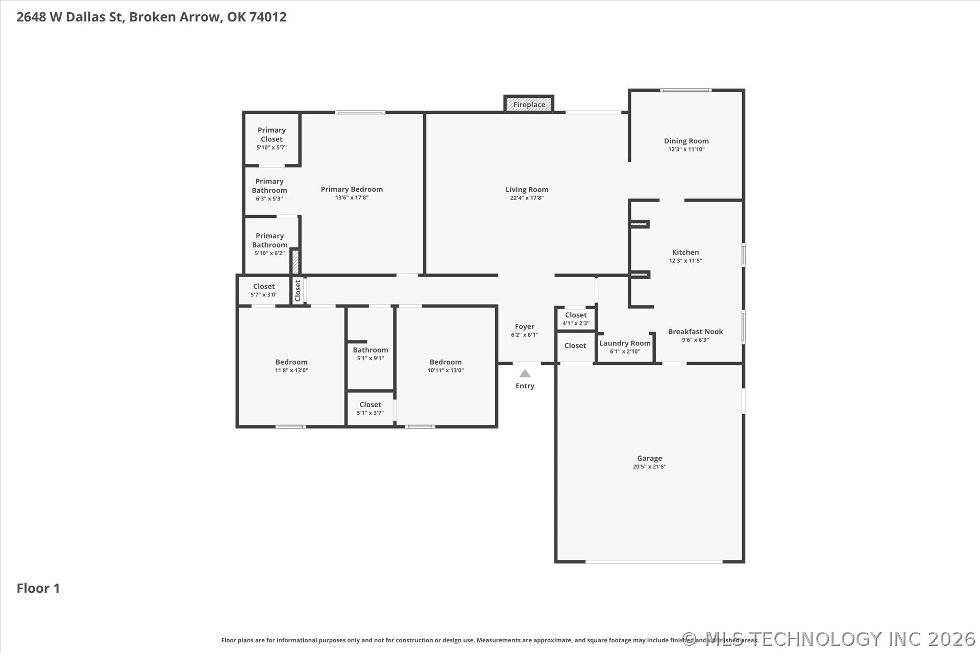 2648 W Dallas Street Broken Arrow OK 74012