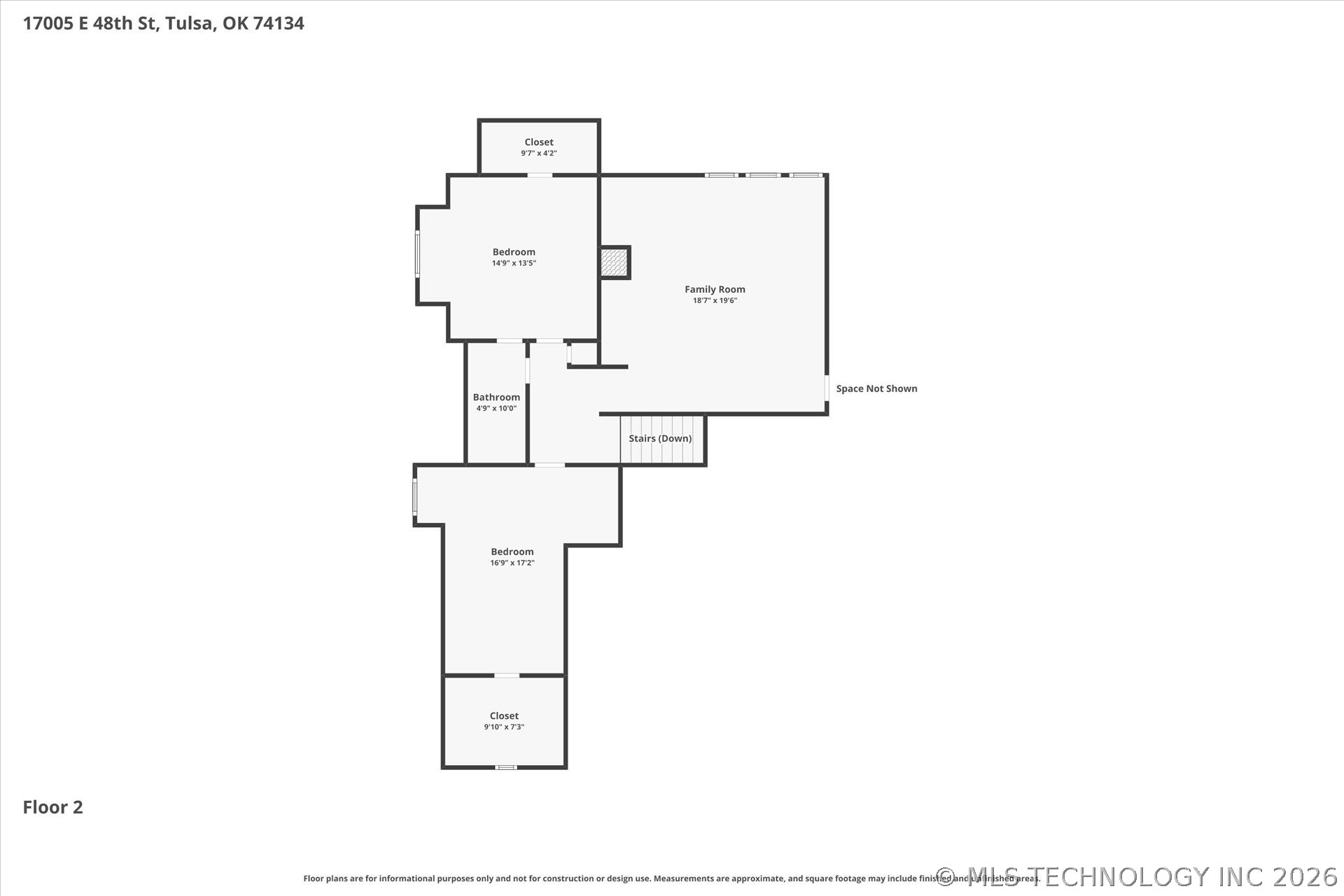 17005 E 48th Street Tulsa OK 74134