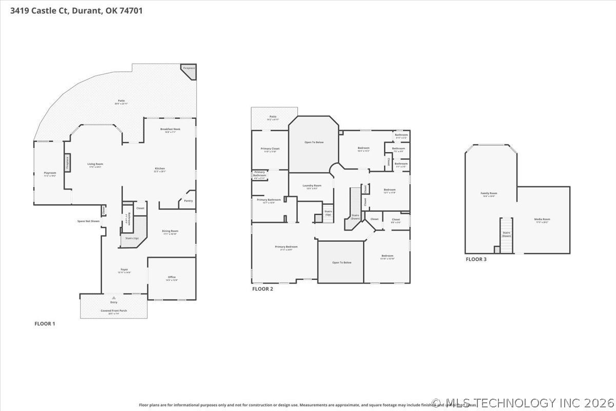 3419 Castle Court Durant OK 74701