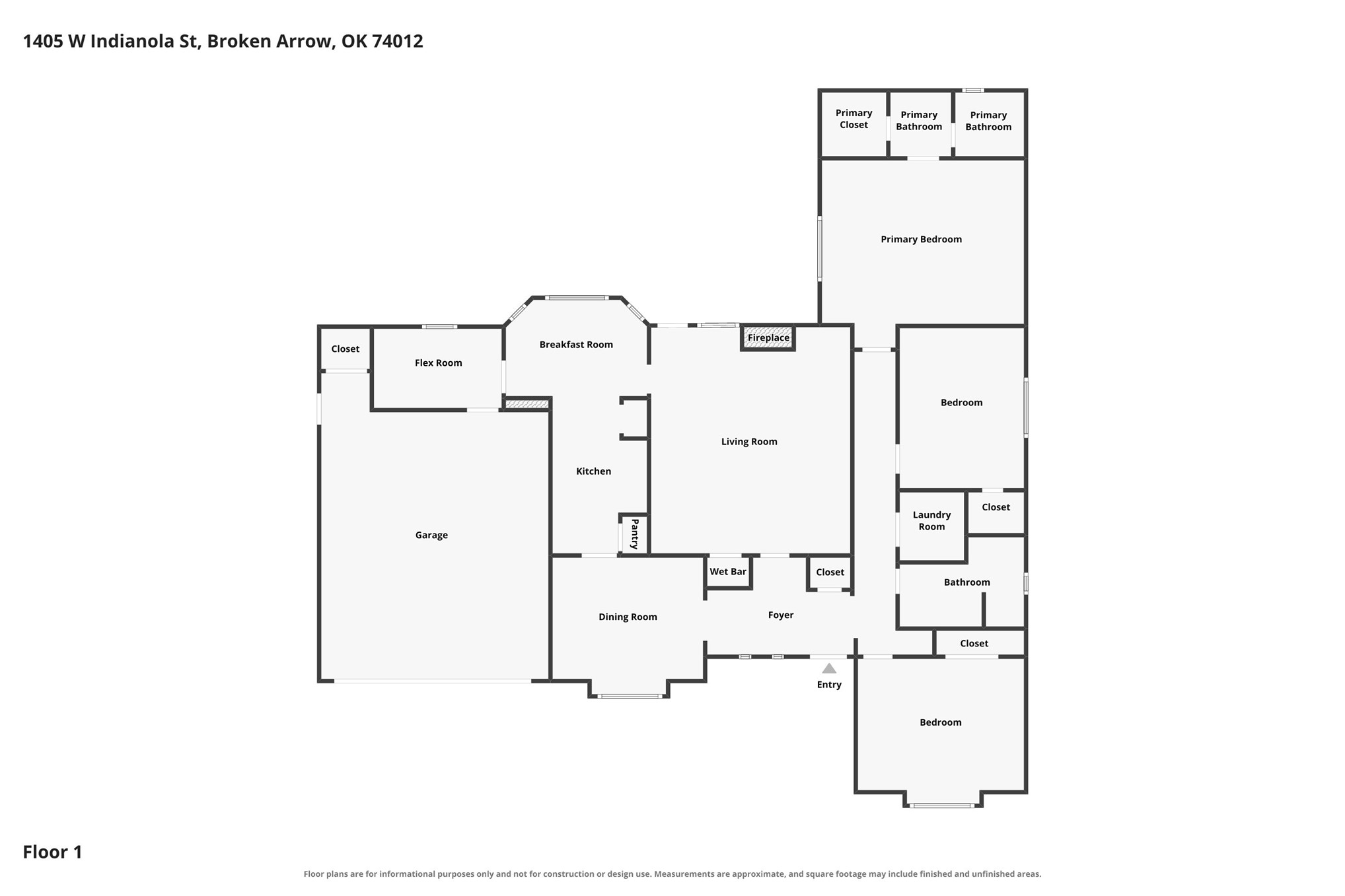 1405 W Indianola Street Broken Arrow OK 74012