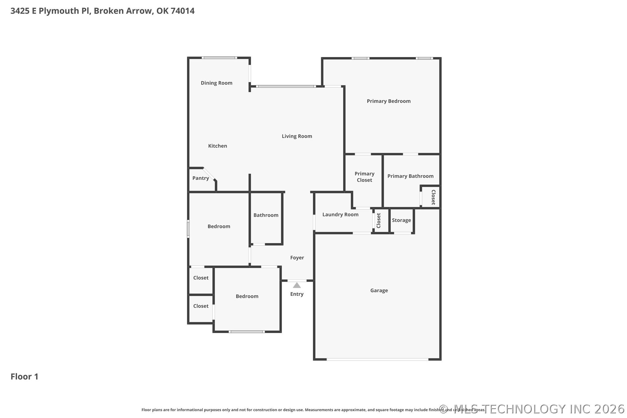 3425 E Plymouth Place Broken Arrow OK 74014
