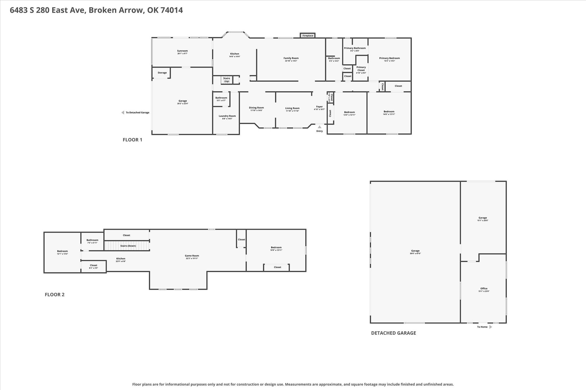 6483 S 280th Eastavenue Broken Arrow OK 74014