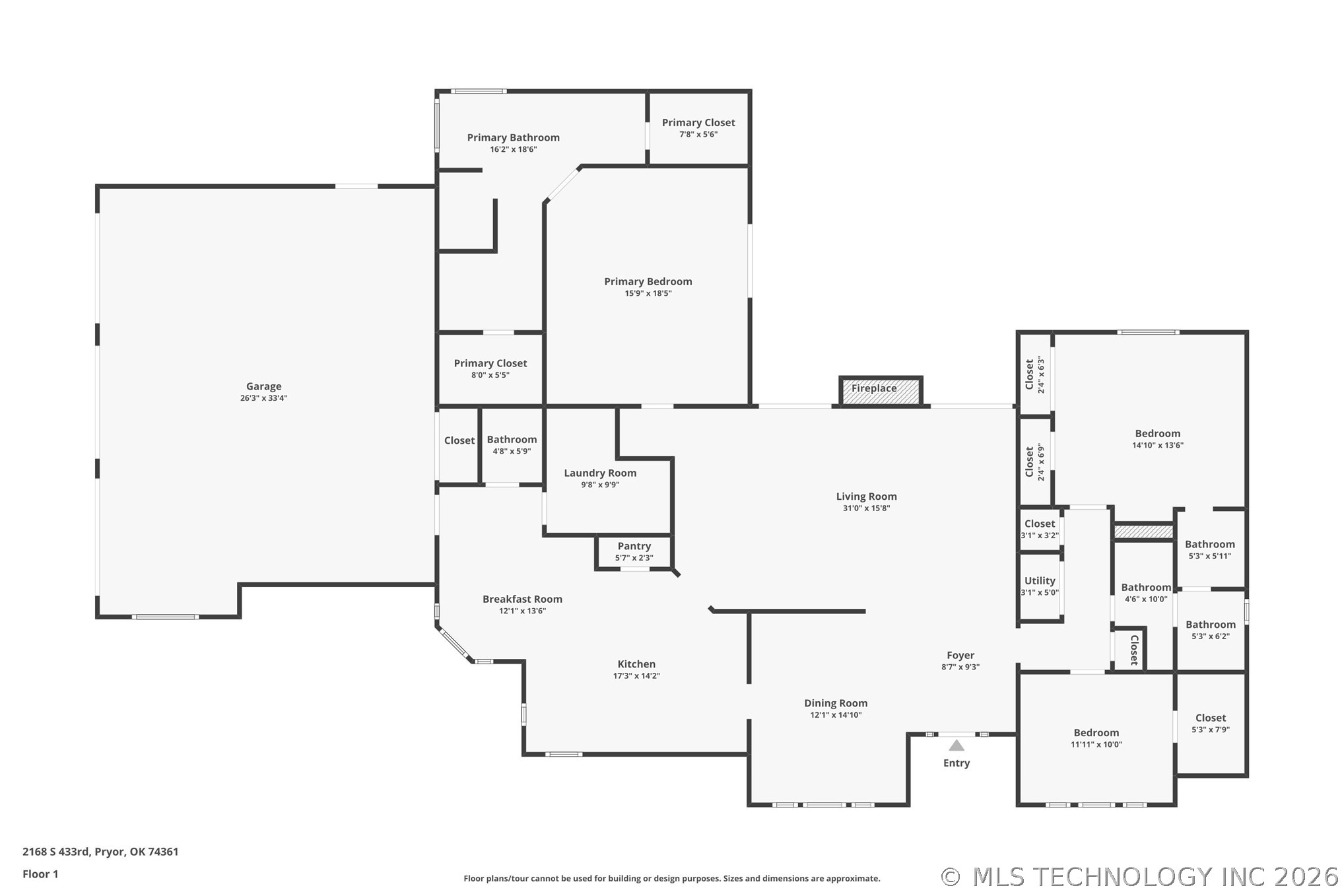 2168 S 433 Road Pryor OK 74361