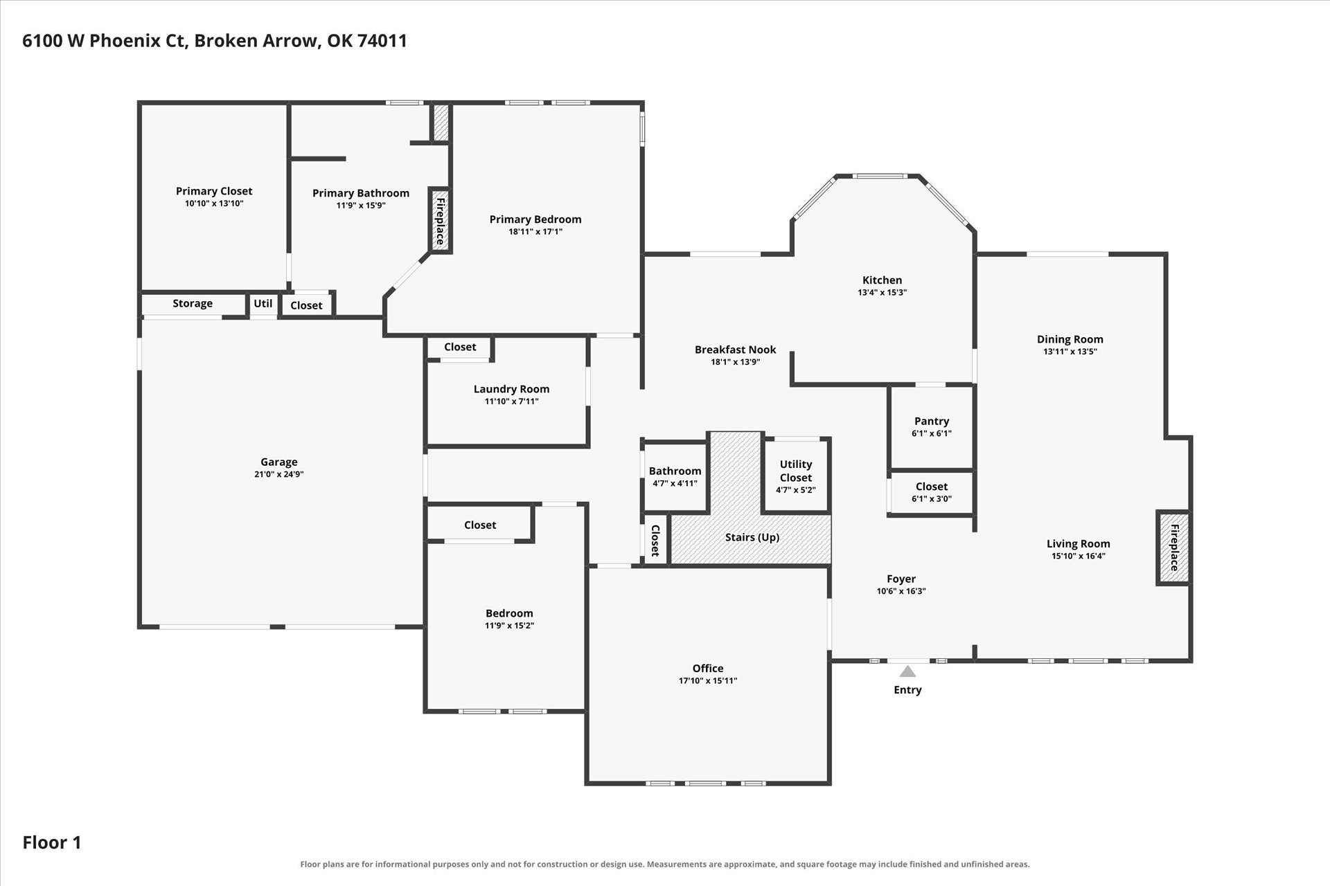 6100 W Phoenix Court Broken Arrow OK 74011
