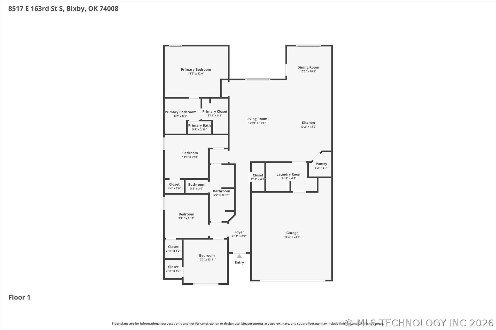 8517 E 163rd Street S Bixby OK 74008