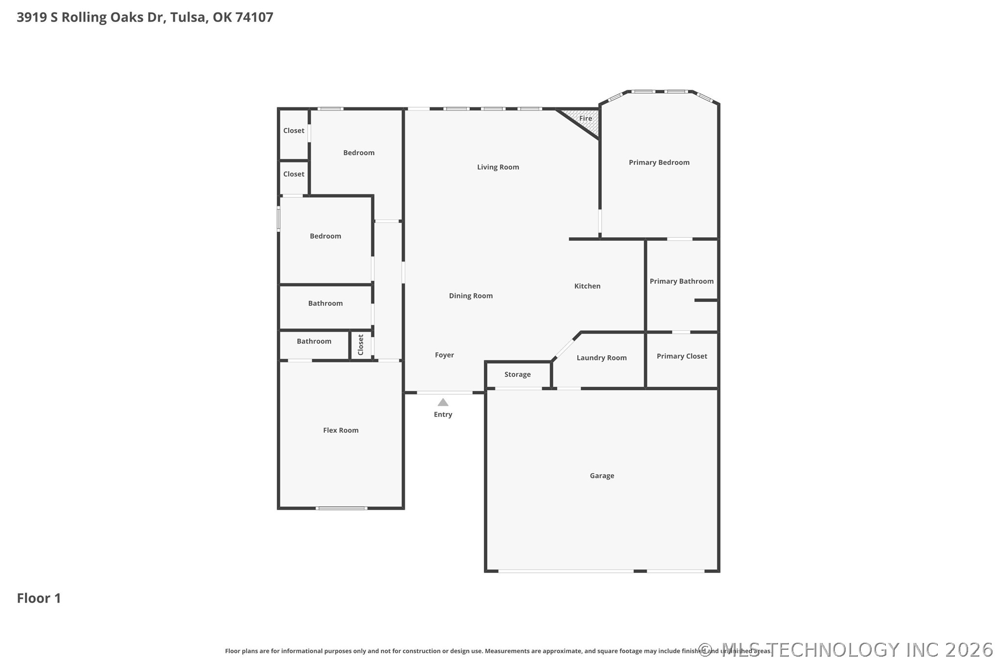 3919 S Rolling Oaks Drive S Tulsa OK 74107