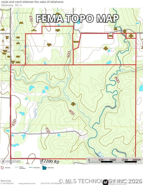 6283 Chickasaw Road Colbert OK 74733