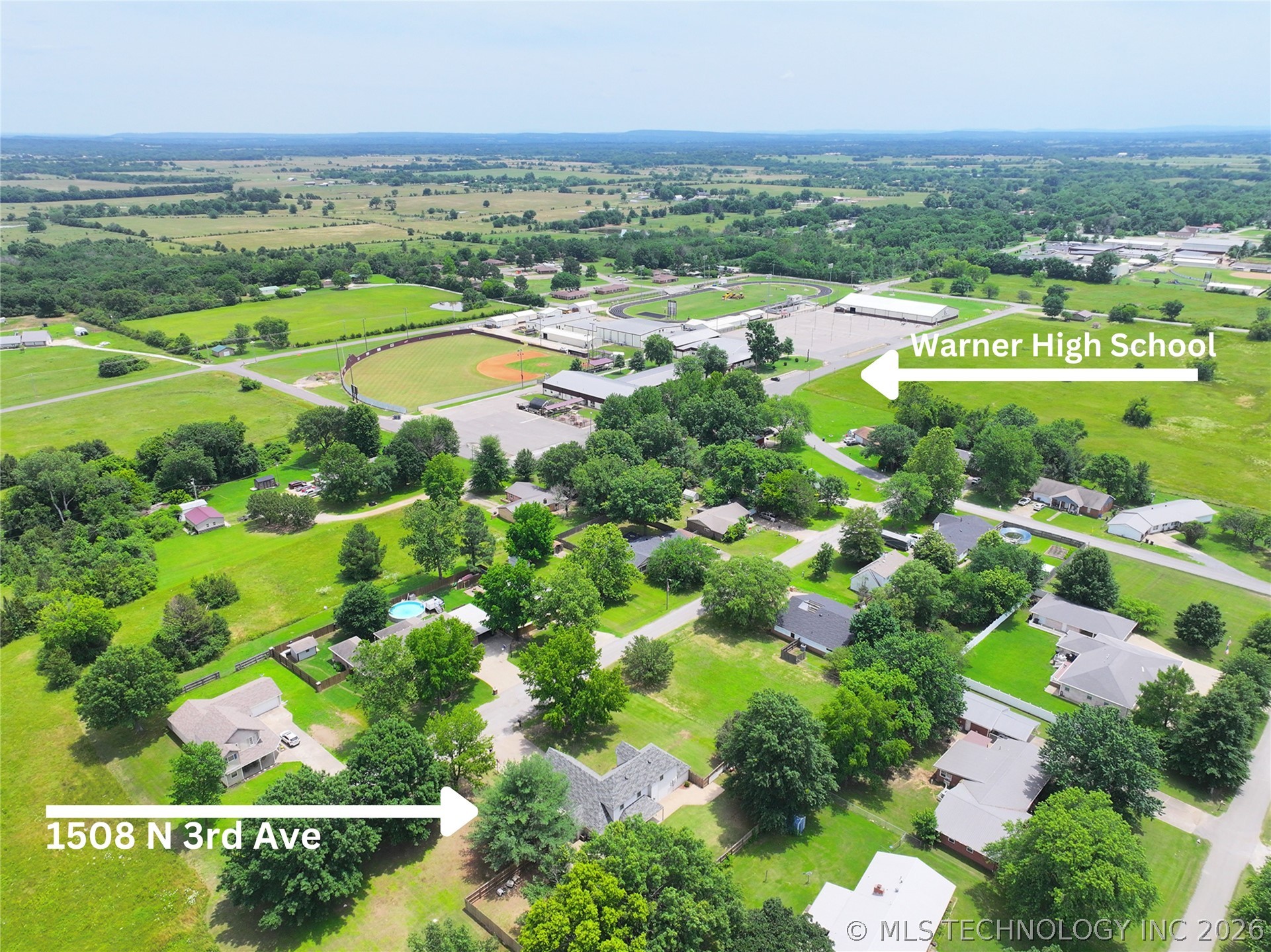 1508 N 3rd Avenue Warner OK 74469