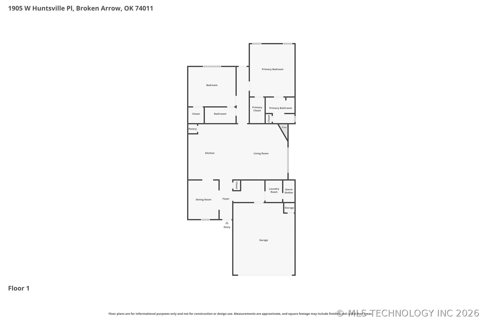1905 W Huntsville Place Broken Arrow OK 74011