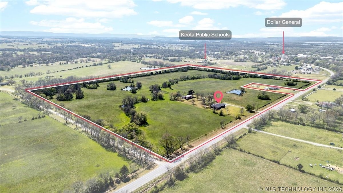 21177 E Highway 9 Keota OK 74941