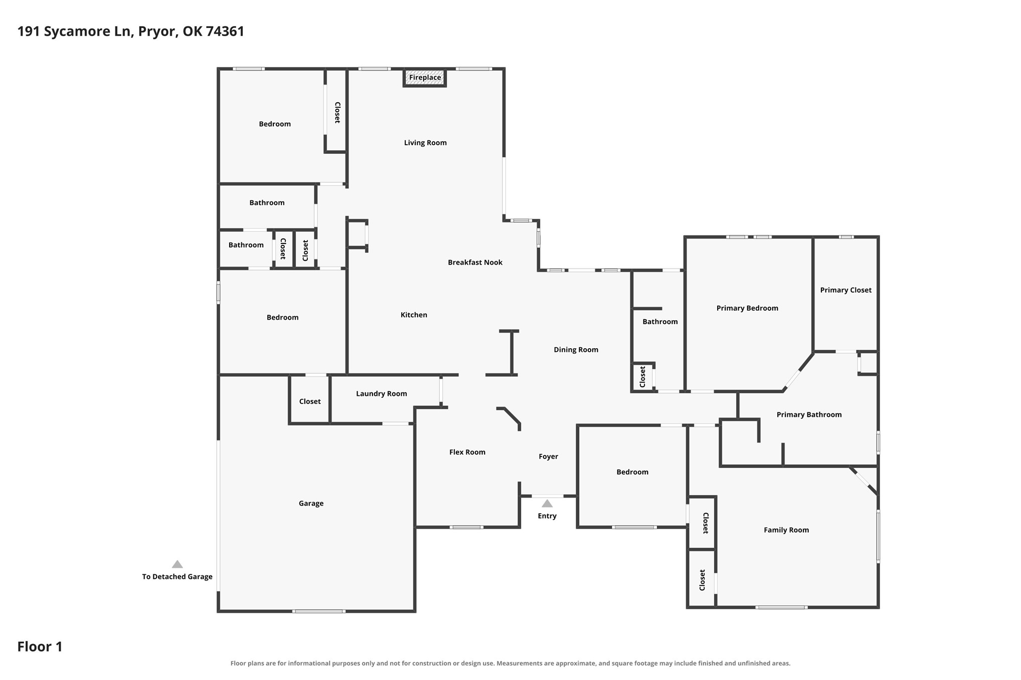 191 Sycamore Lane Pryor OK 74361