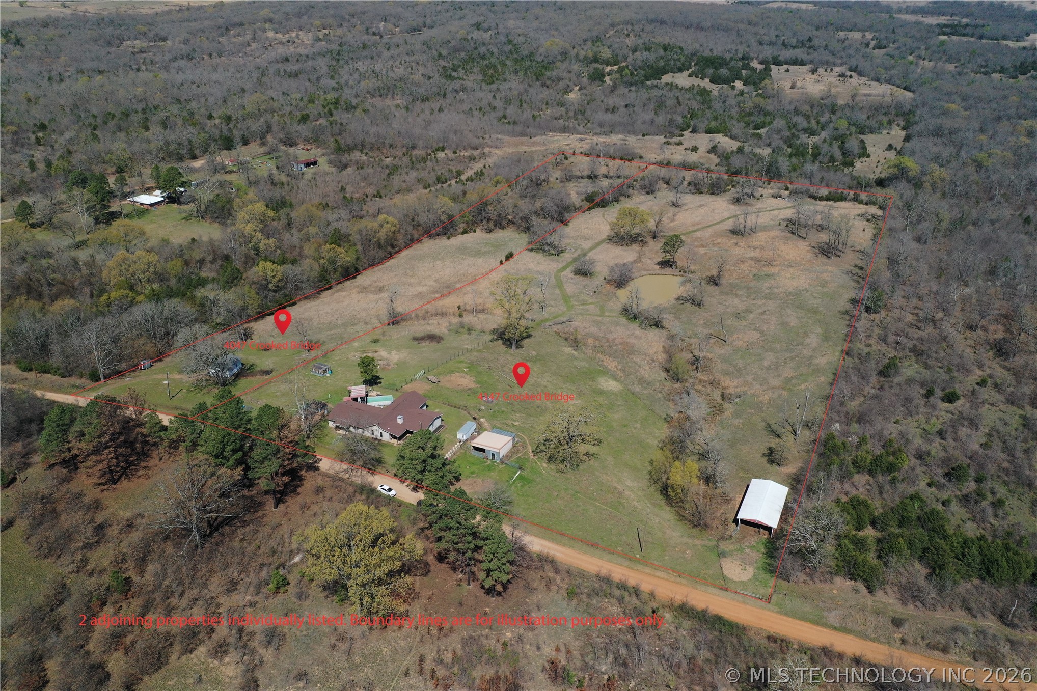 4079 Crooked Bridge Road Boswell OK 74727
