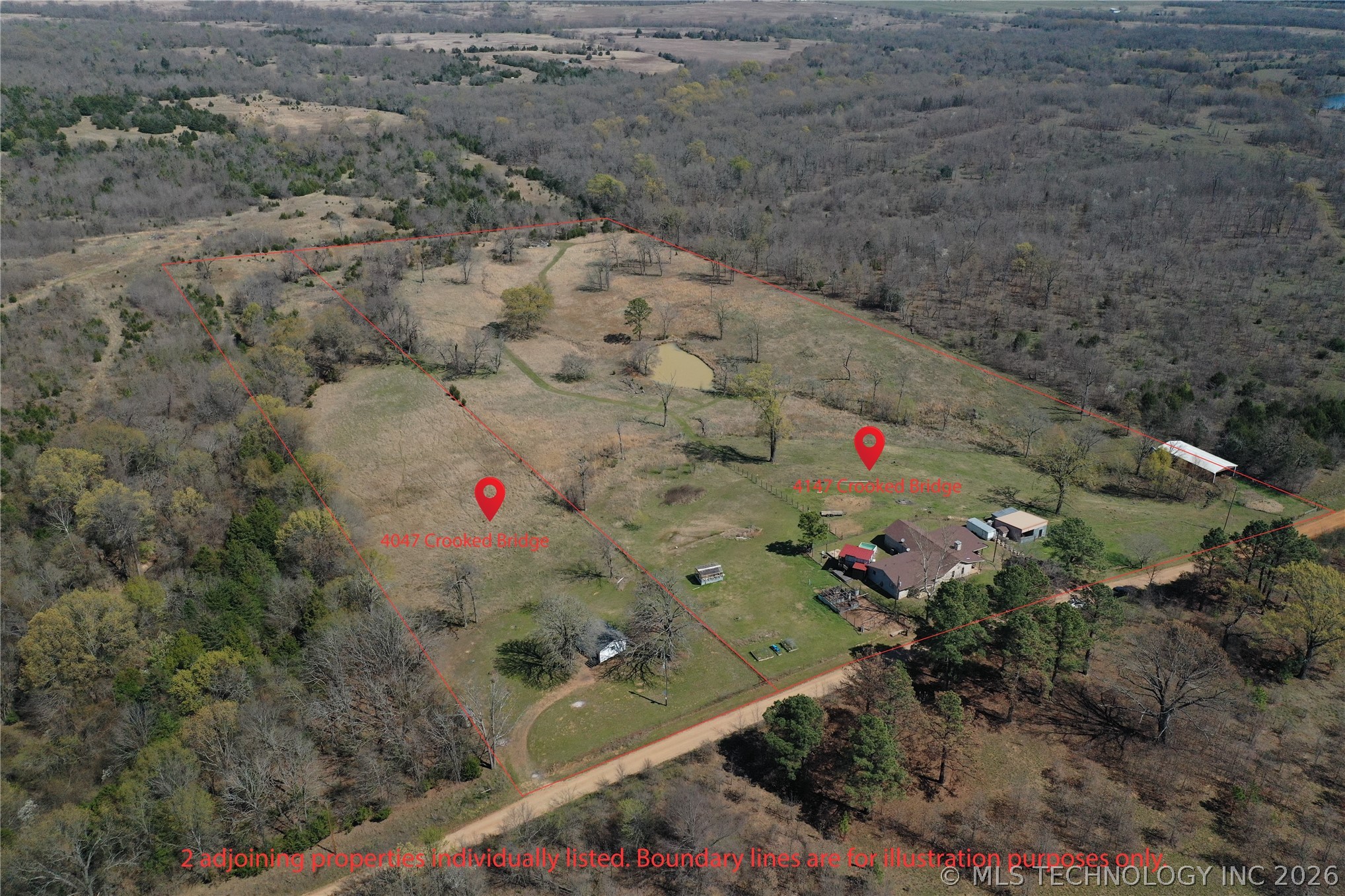 4079 Crooked Bridge Road Boswell OK 74727
