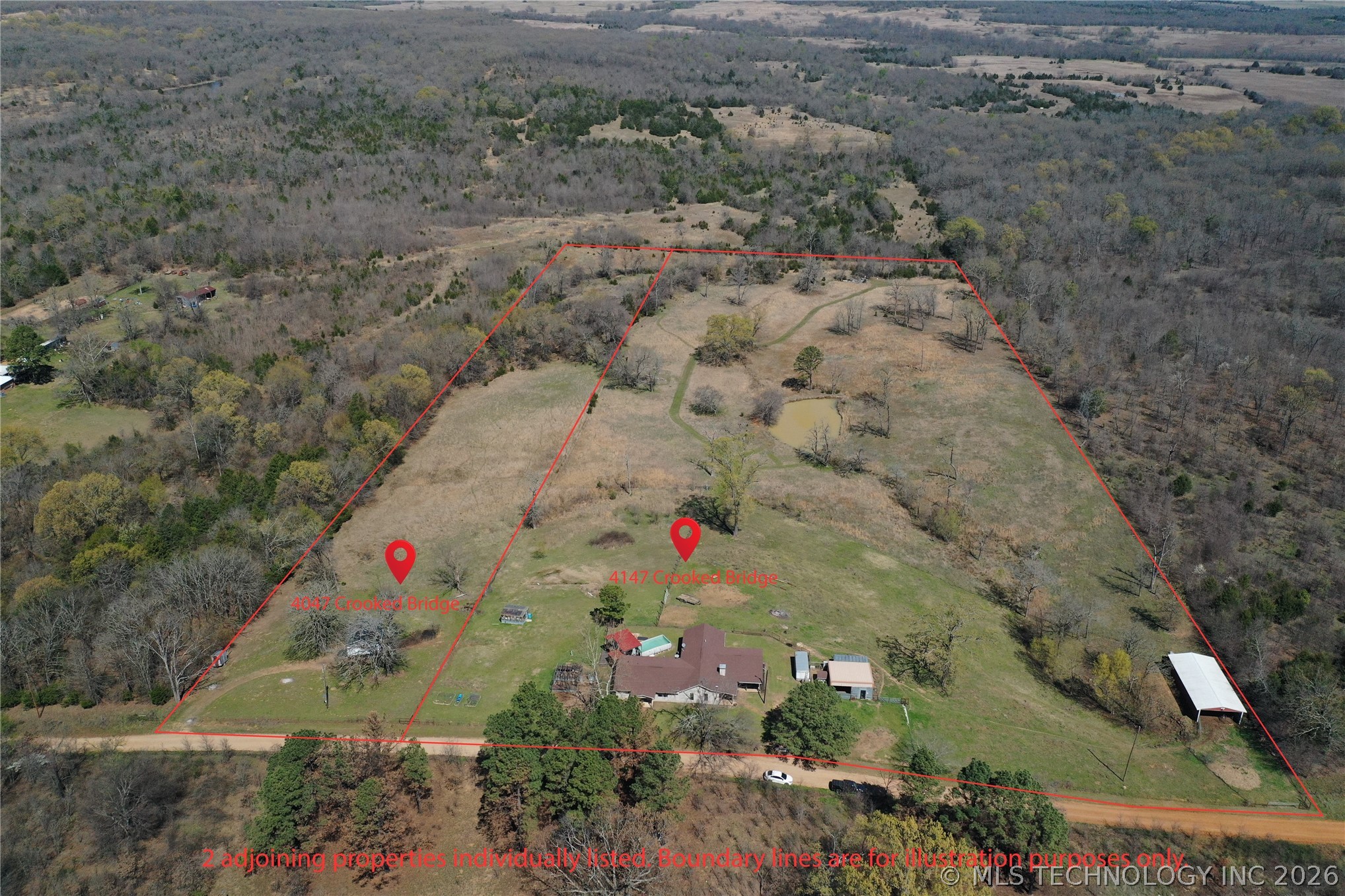 4079 Crooked Bridge Road Boswell OK 74727