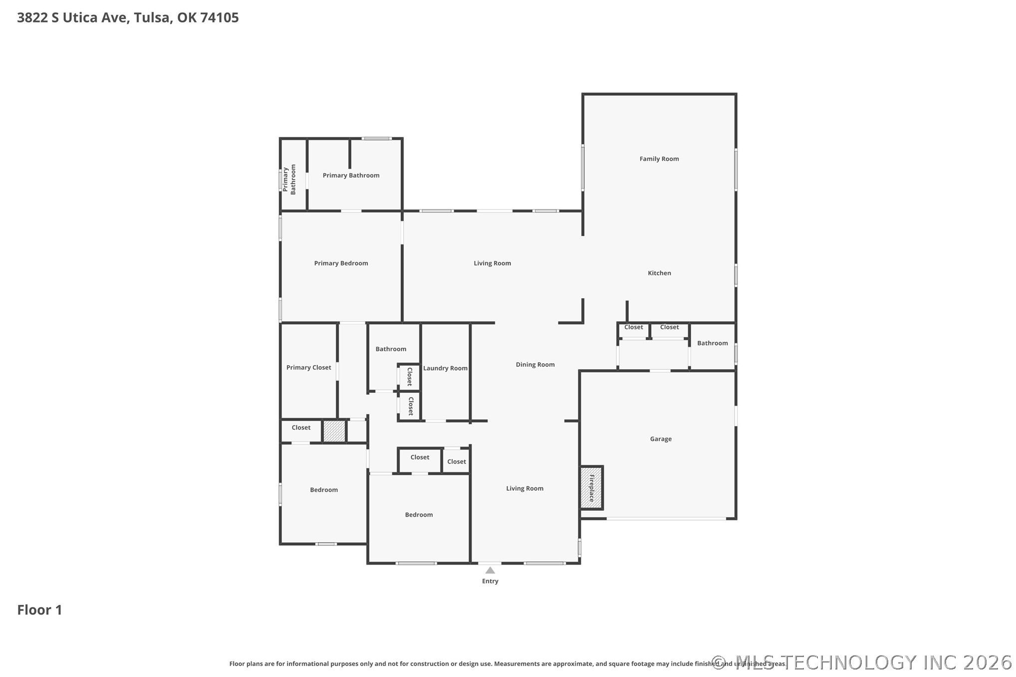 3822 S Utica Avenue Tulsa OK 74105