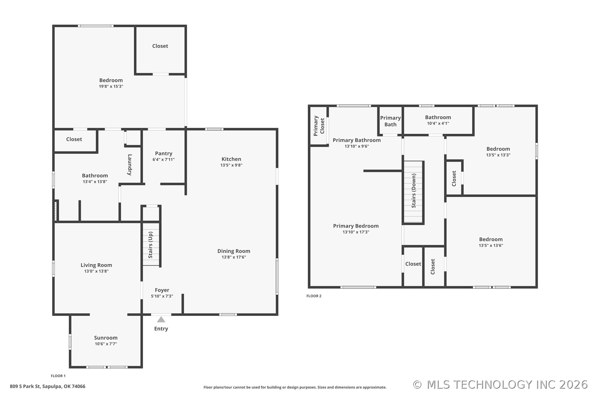 809 S Park Street Sapulpa OK 74066