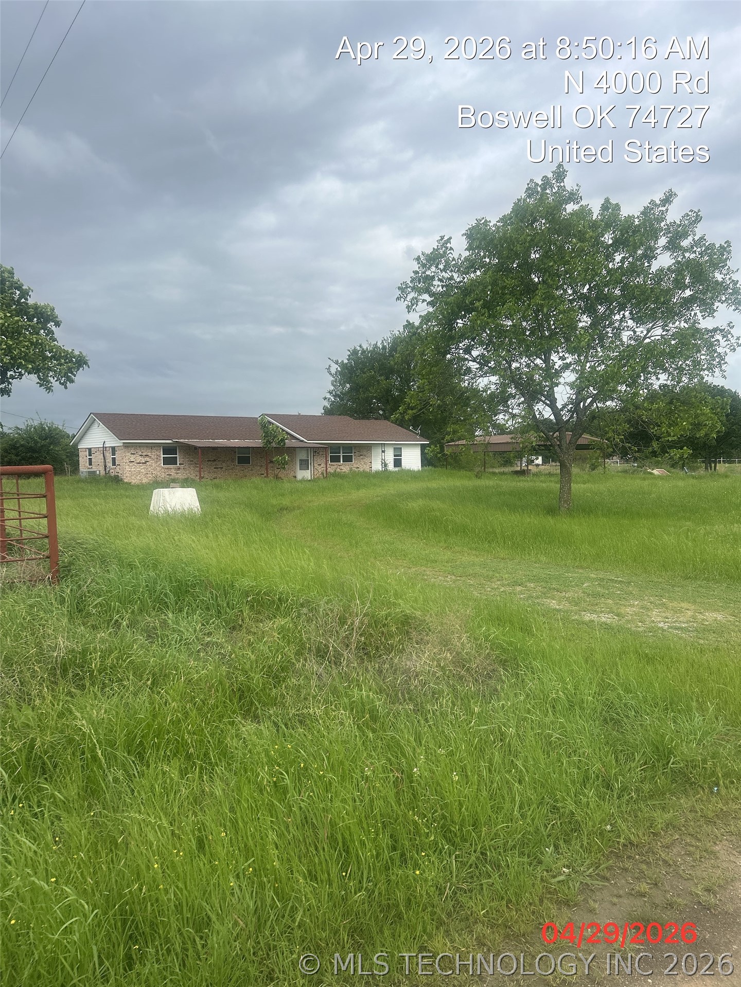 1290 N 4000 Road Boswell OK 74727