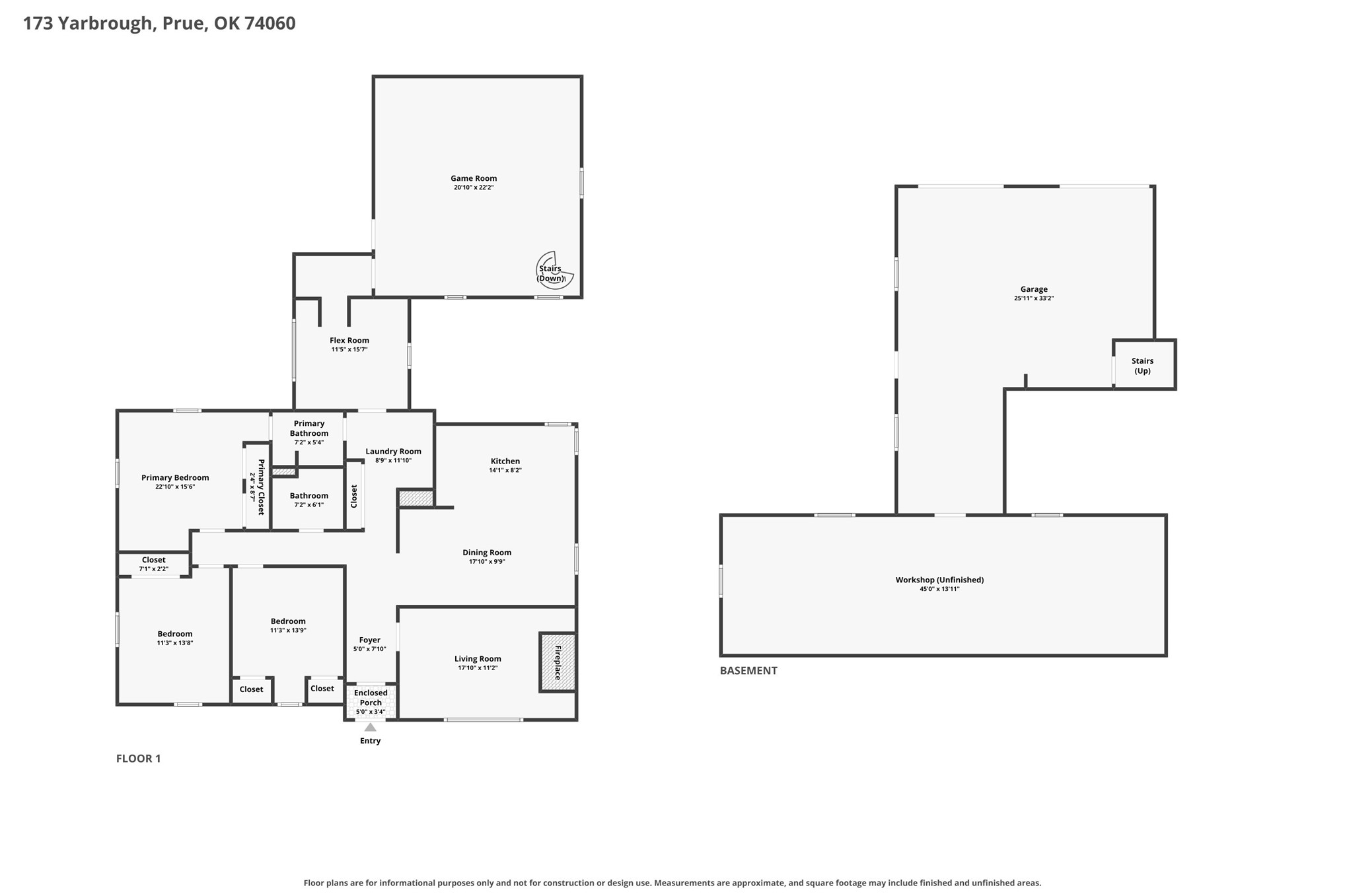 173 Yarbrough Street Prue OK 74060
