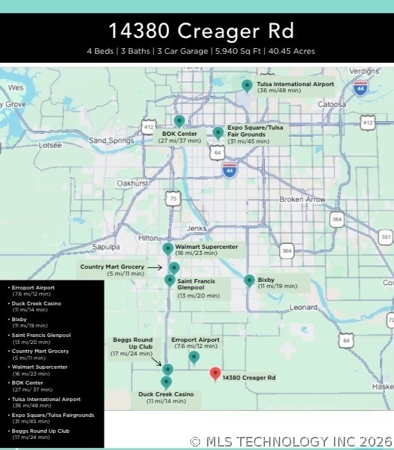 14380 Creager Road Mounds OK 74047