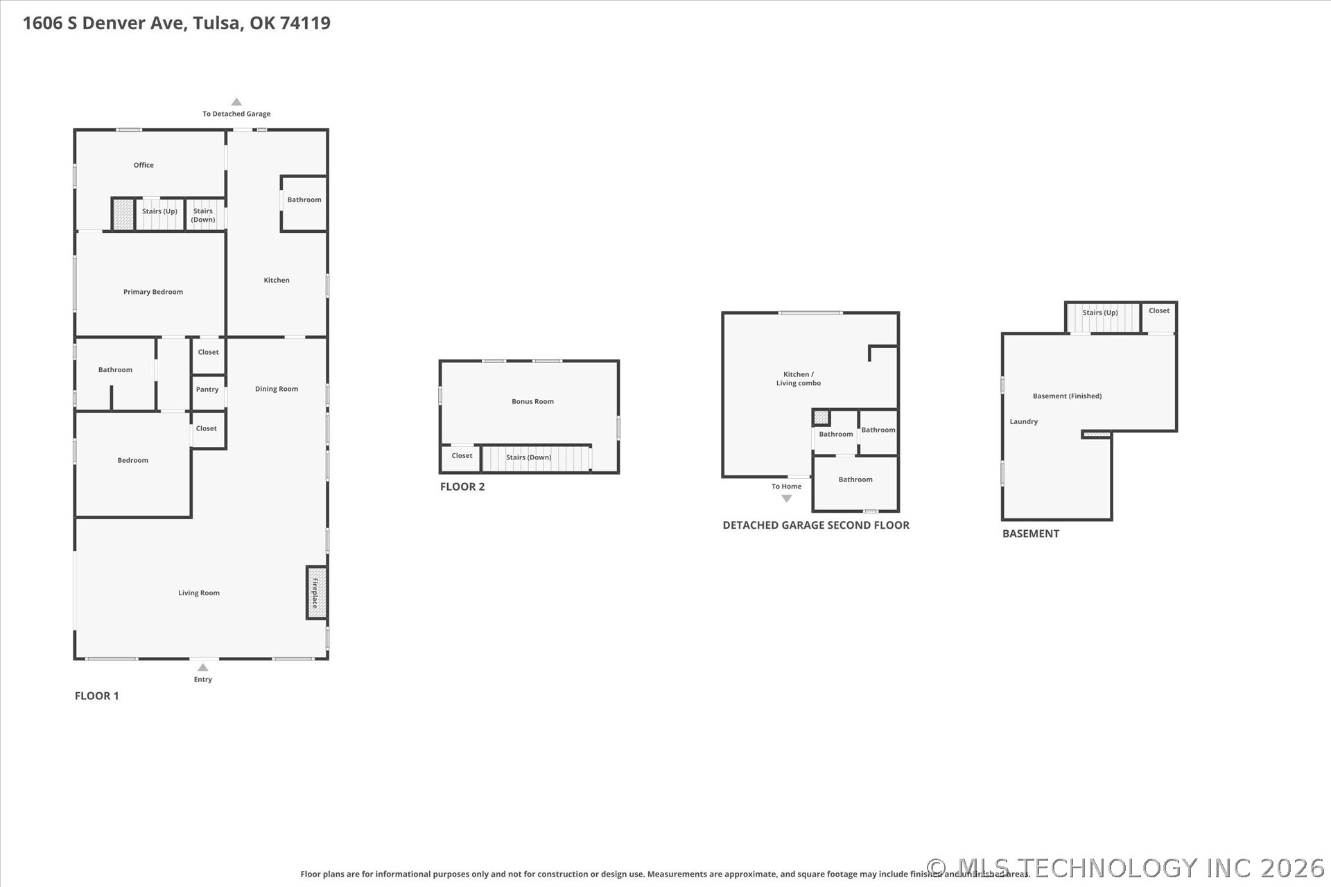 1606 S Denver Avenue Tulsa OK 74119