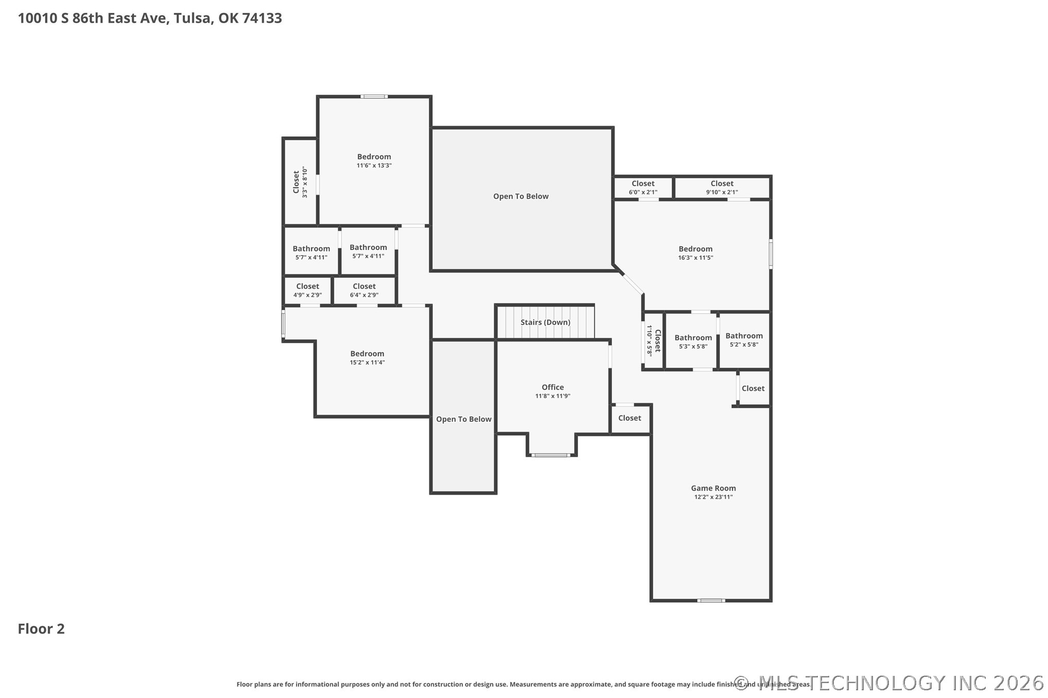 10010 S 86th Eastavenue Tulsa OK 74133