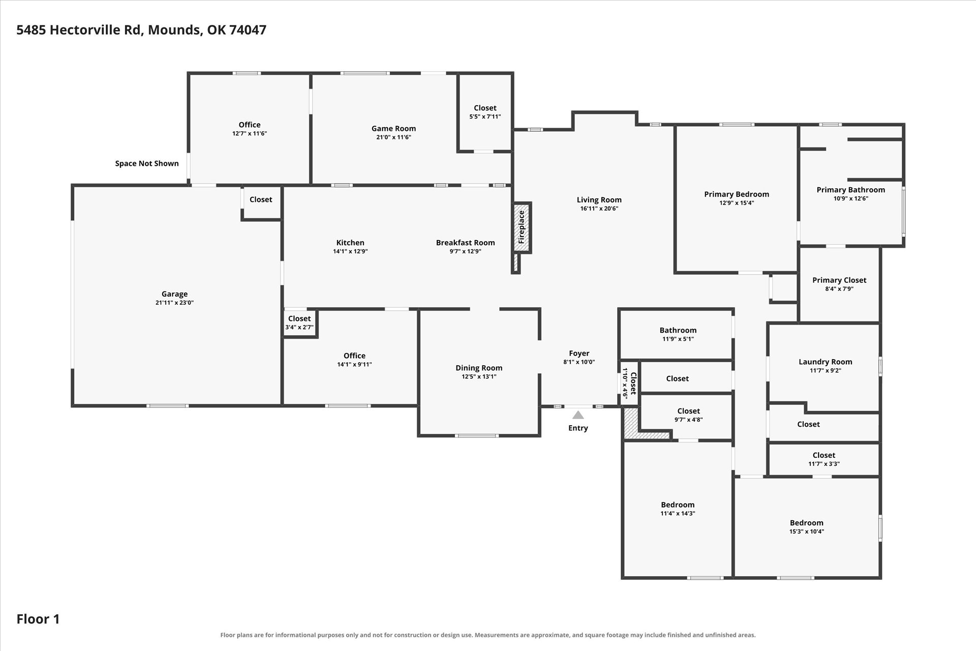 5485 Hectorville Road Mounds OK 74047
