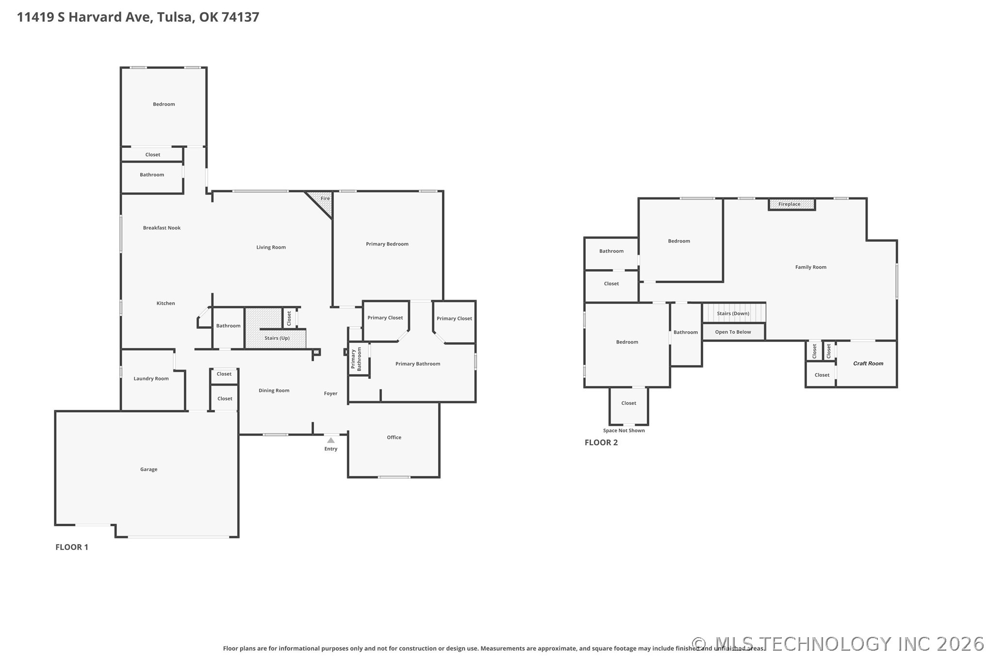 11419 S Harvard Avenue Tulsa OK 74137