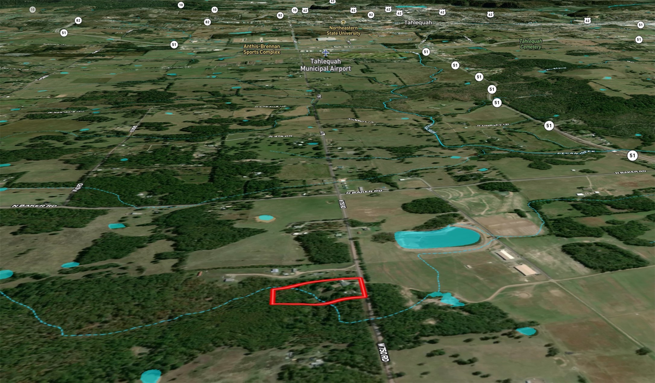 13410 W 750 Road Tahlequah OK 74464