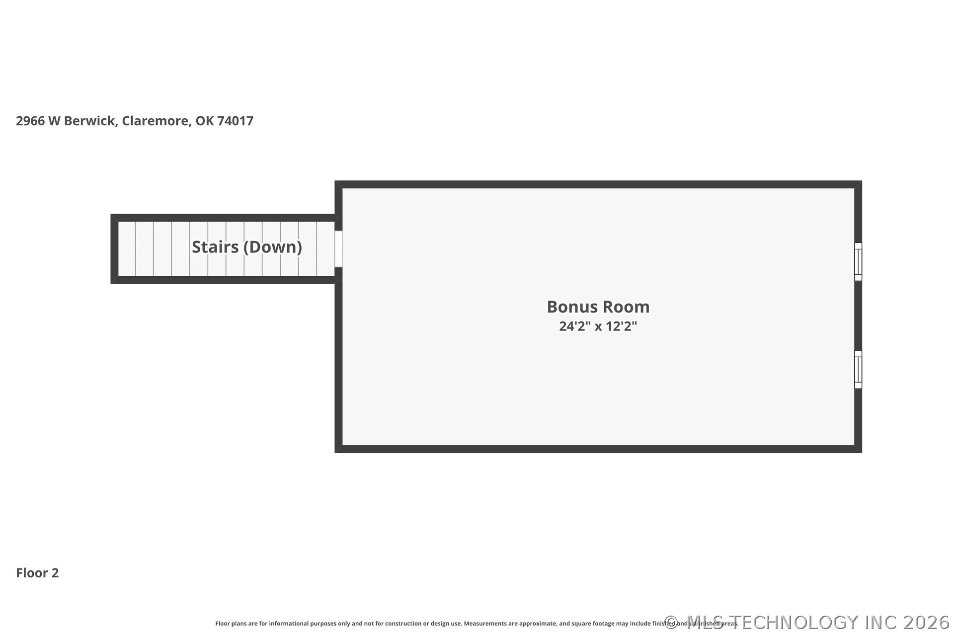 2966 W Berwick Street Claremore OK 74017