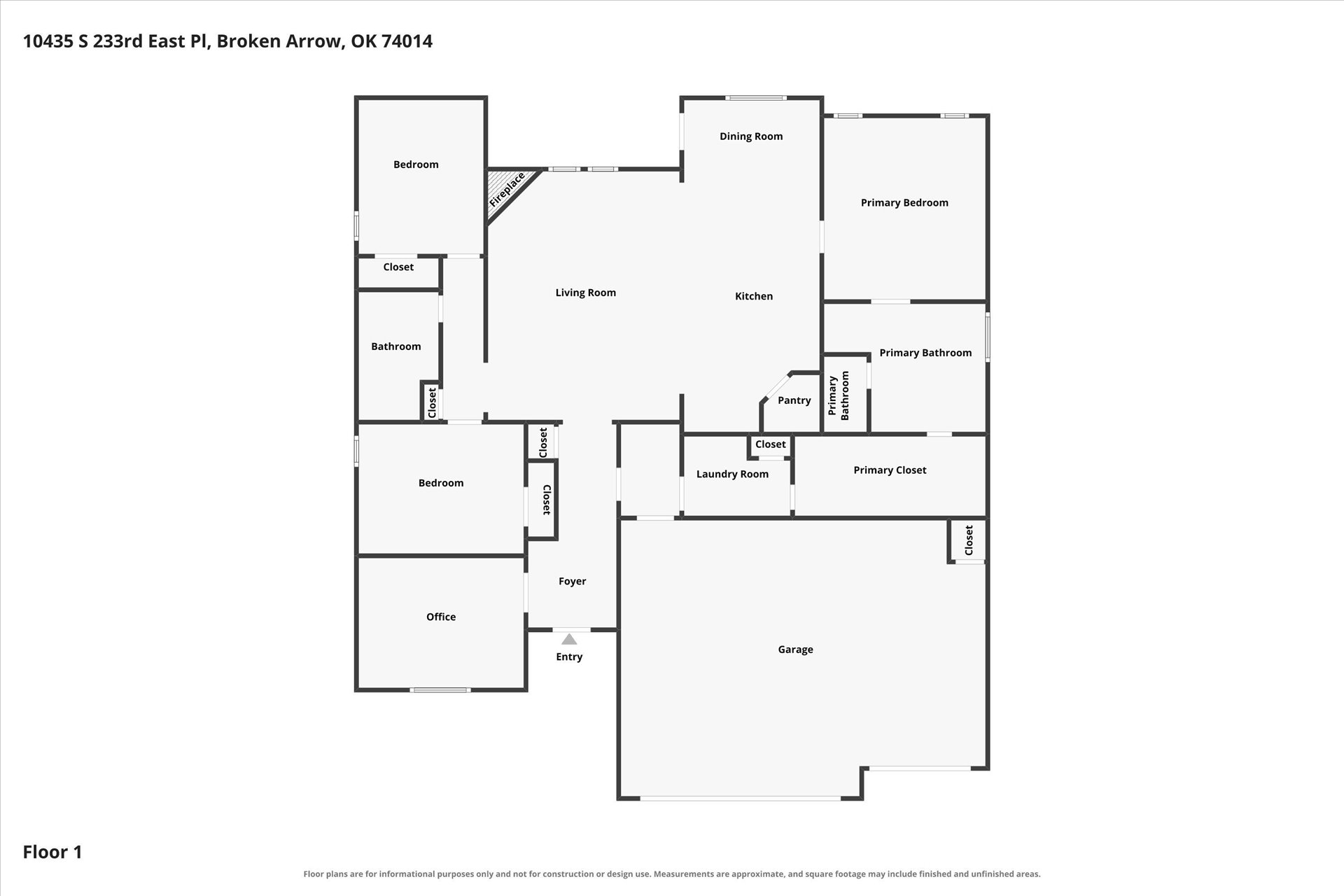 10435 S 233rd East Place Broken Arrow OK 74014