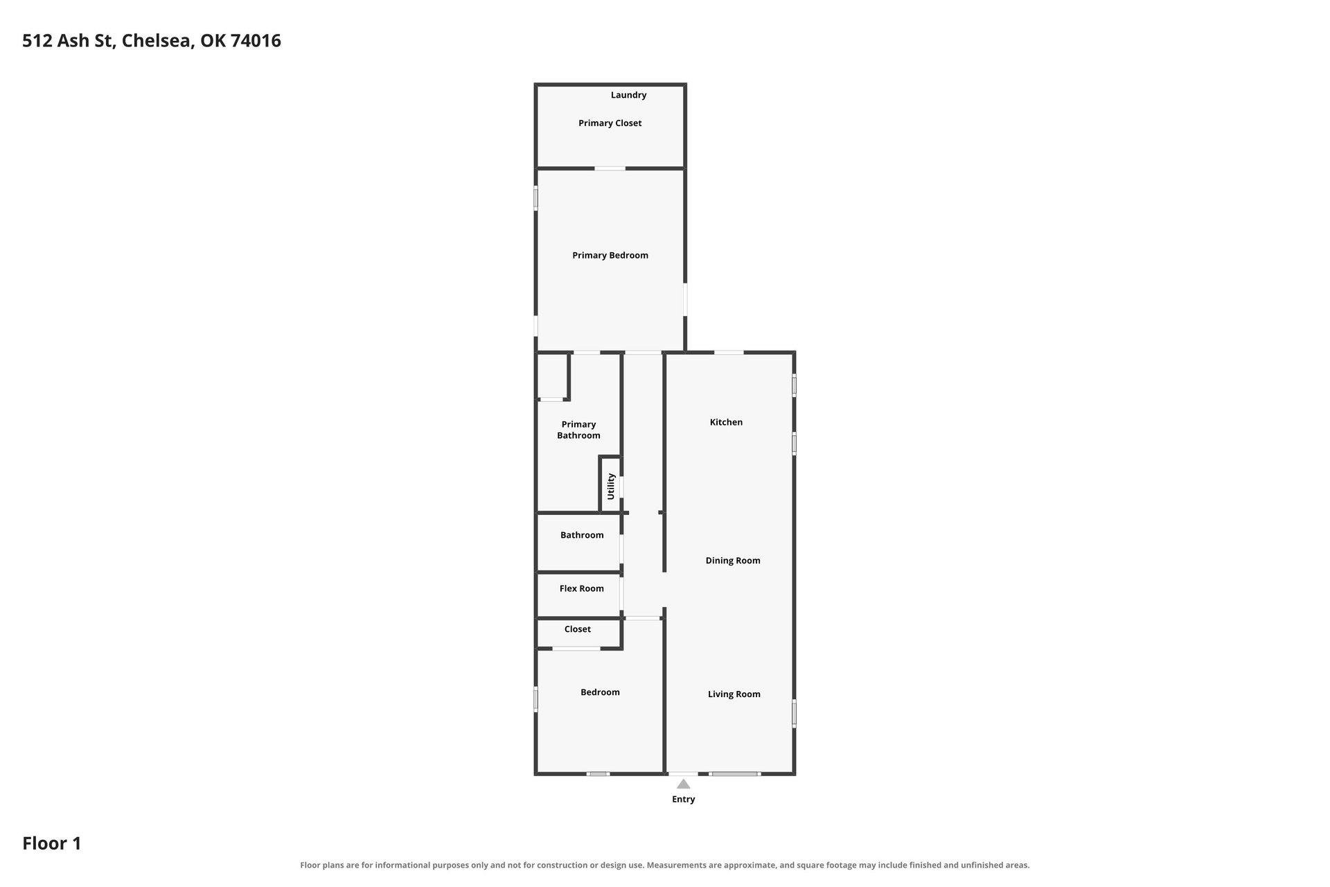 512 Ash Street Chelsea OK 74016
