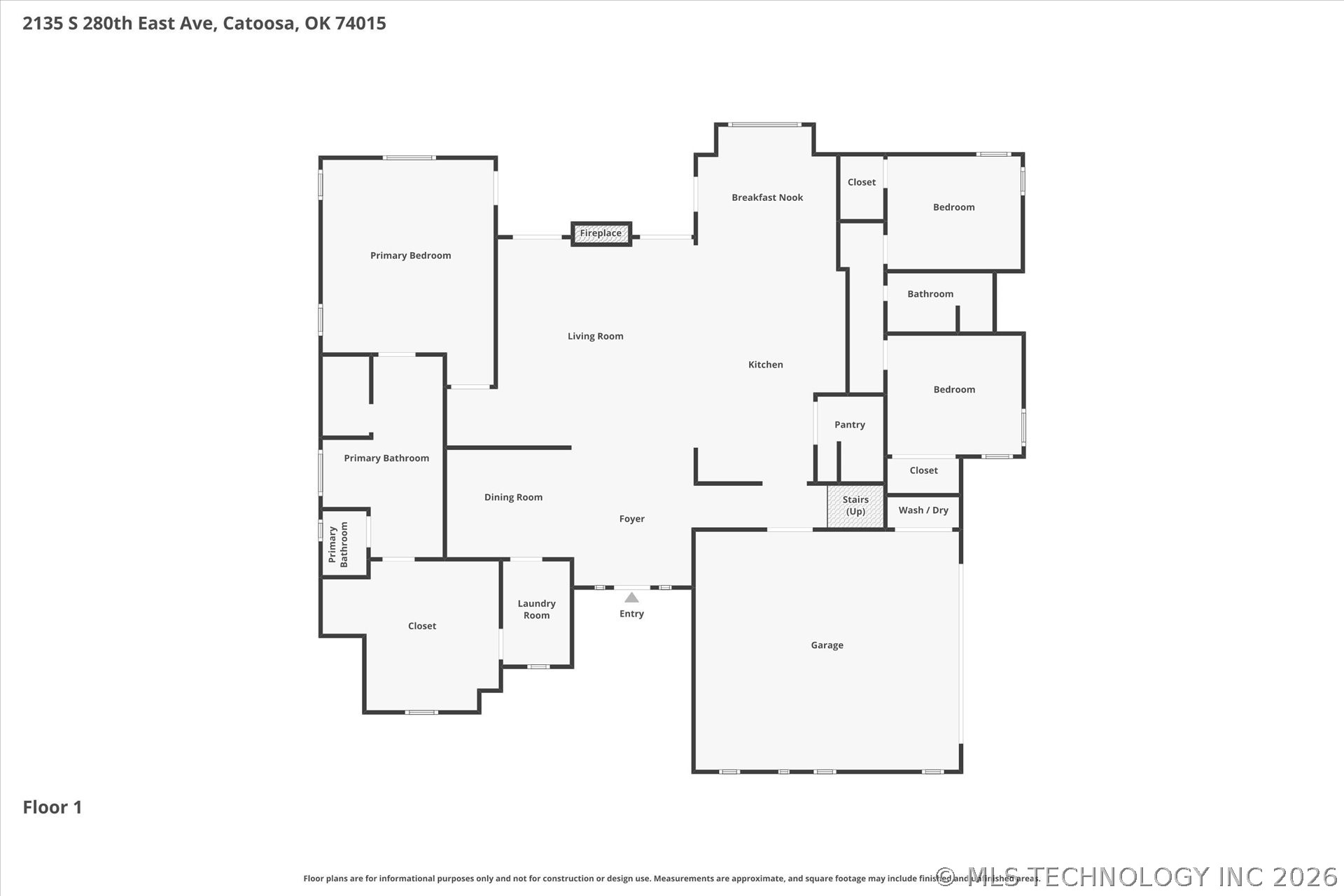 2135 S 280th Eastavenue Catoosa OK 74015