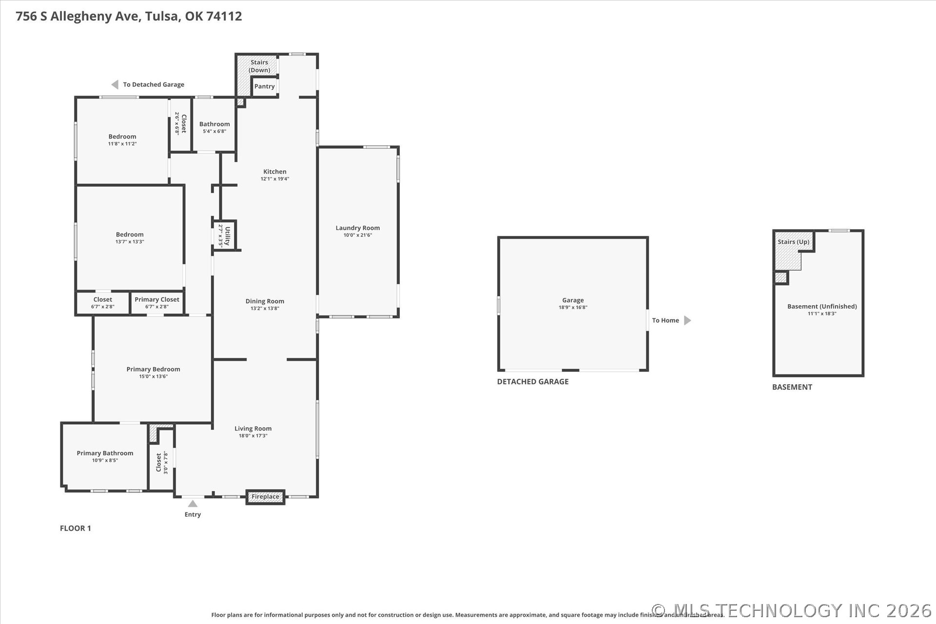 756 S Allegheny Avenue Tulsa OK 74112