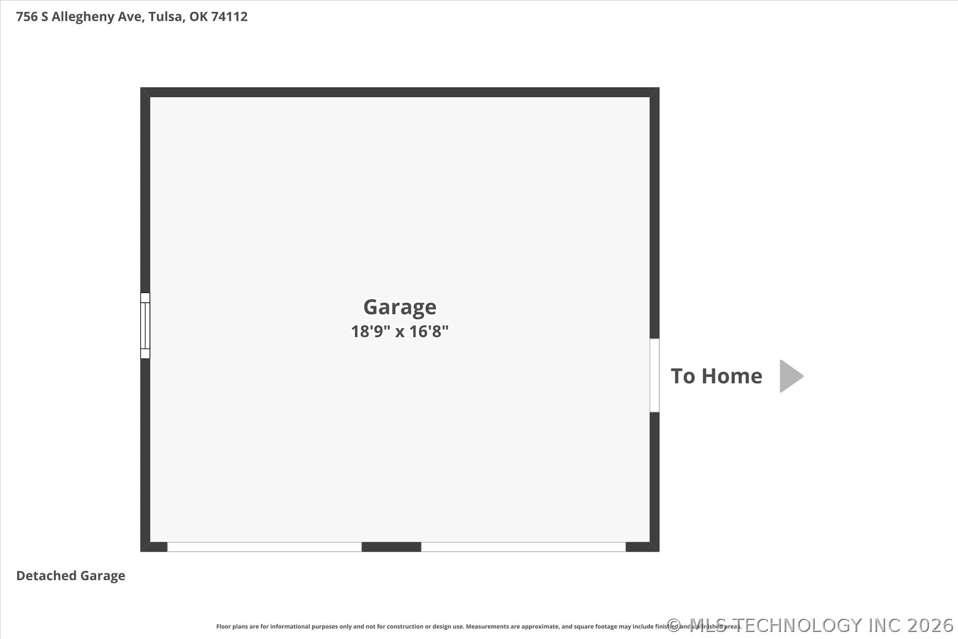 756 S Allegheny Avenue Tulsa OK 74112