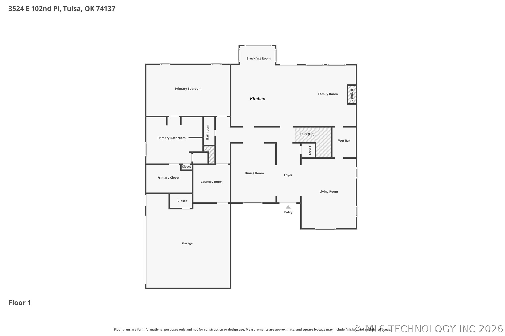 3524 E 102nd Place Tulsa OK 74137