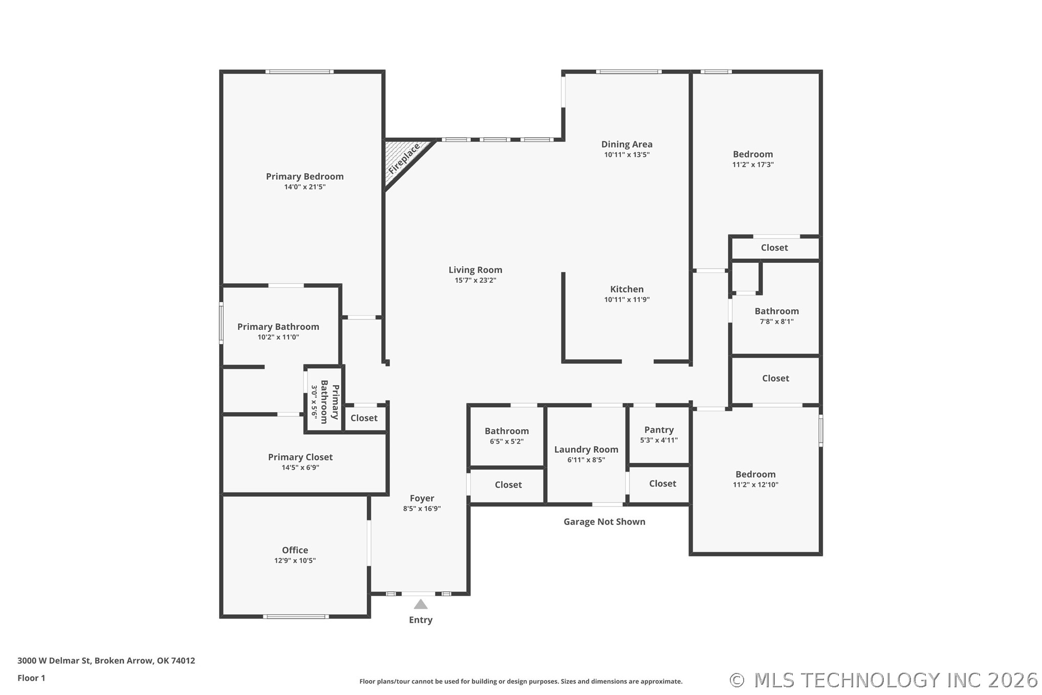 3000 W Delmar Street Broken Arrow OK 74012