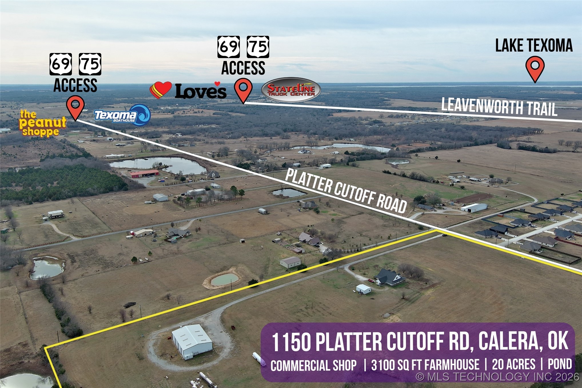 1150 Platter Cutoff Calera OK 74730