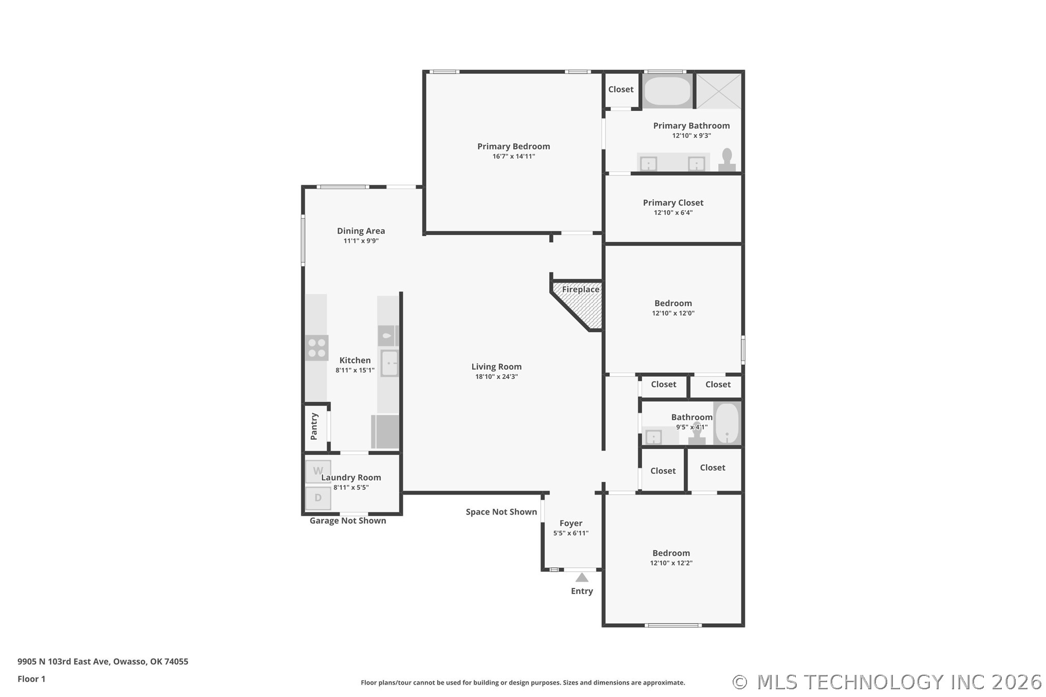 9905 N 103rd Eastavenue Owasso OK 74055