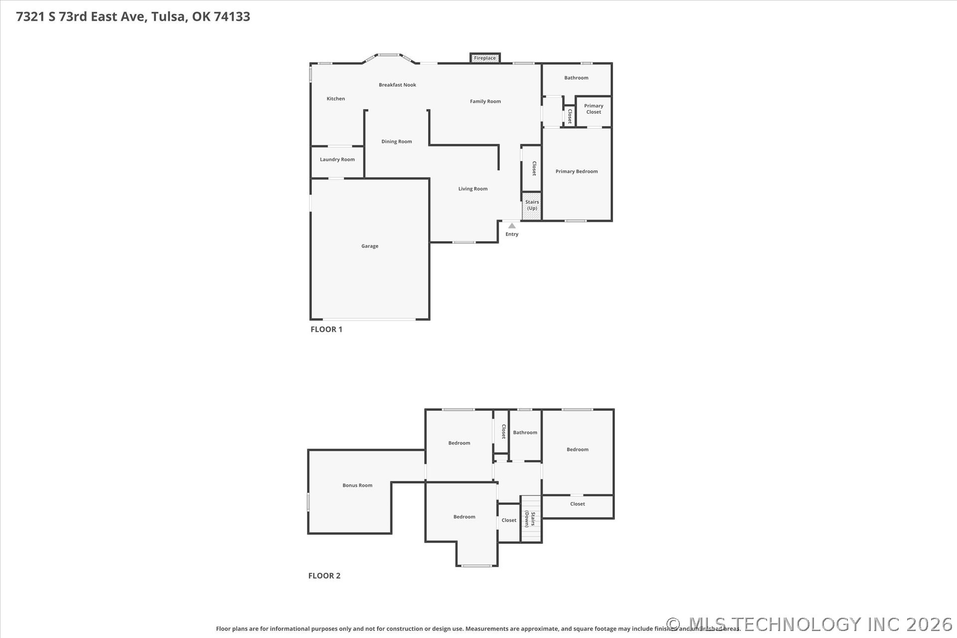 7321 S 73rd East Avenue Tulsa OK 74133