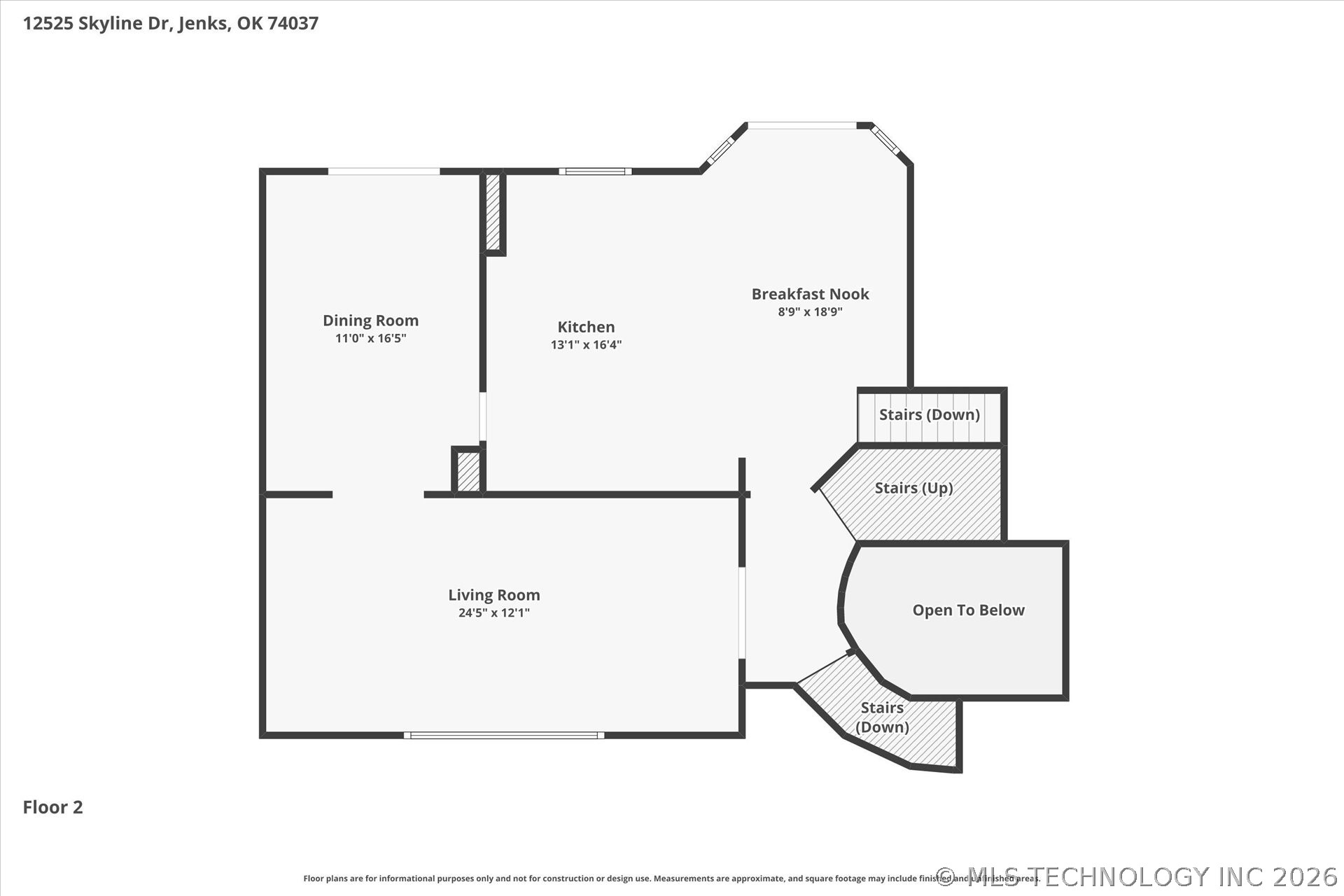 12525 S Skyline Drive Jenks OK 74037