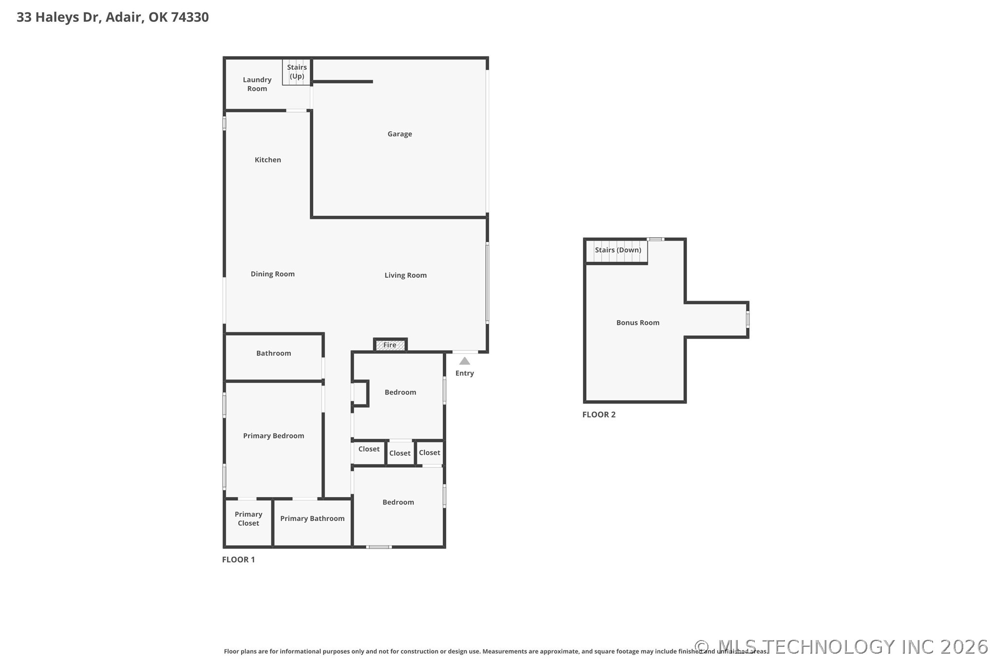 33 Haleys Drive Adair OK 74330