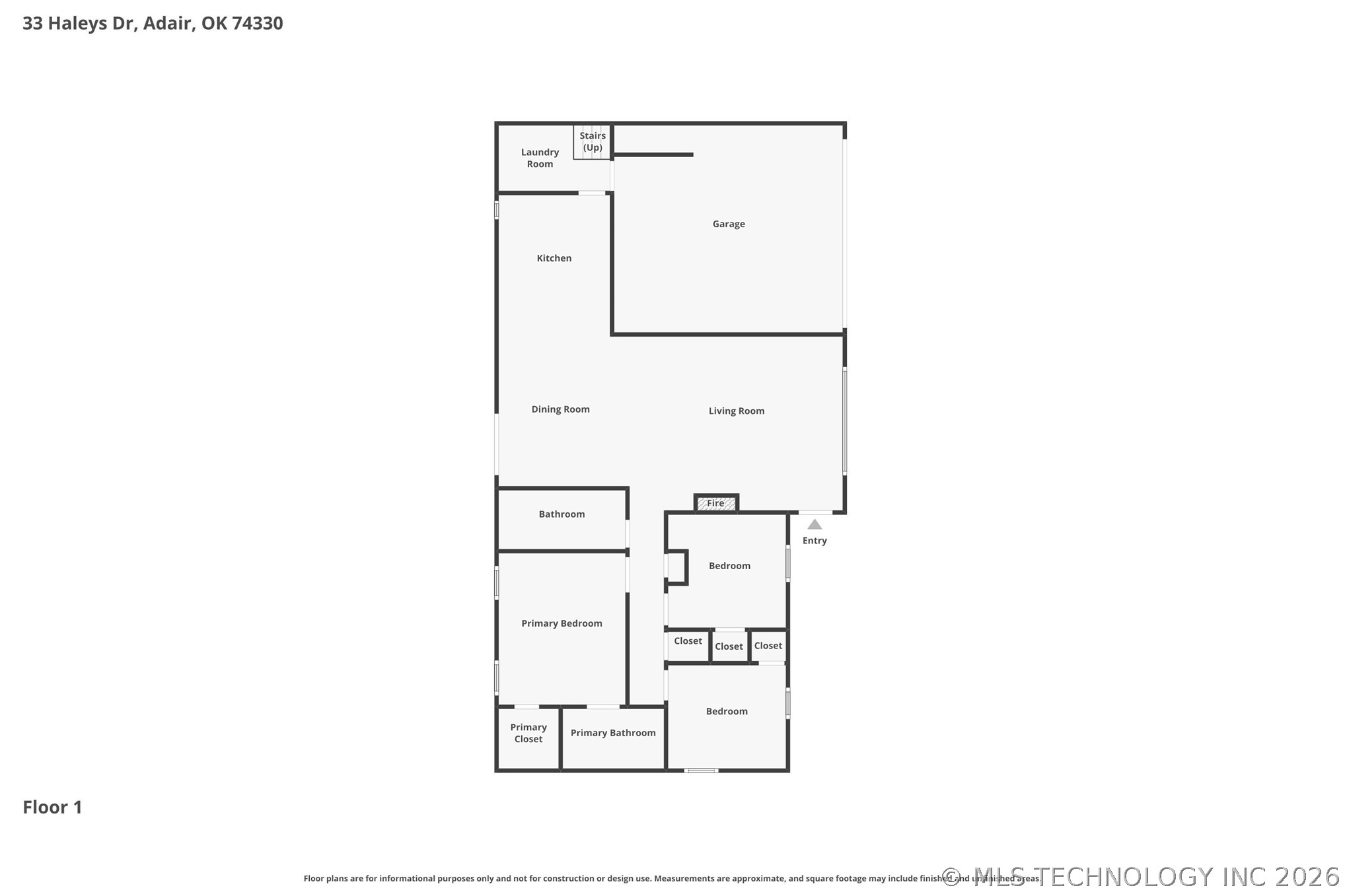 33 Haleys Drive Adair OK 74330