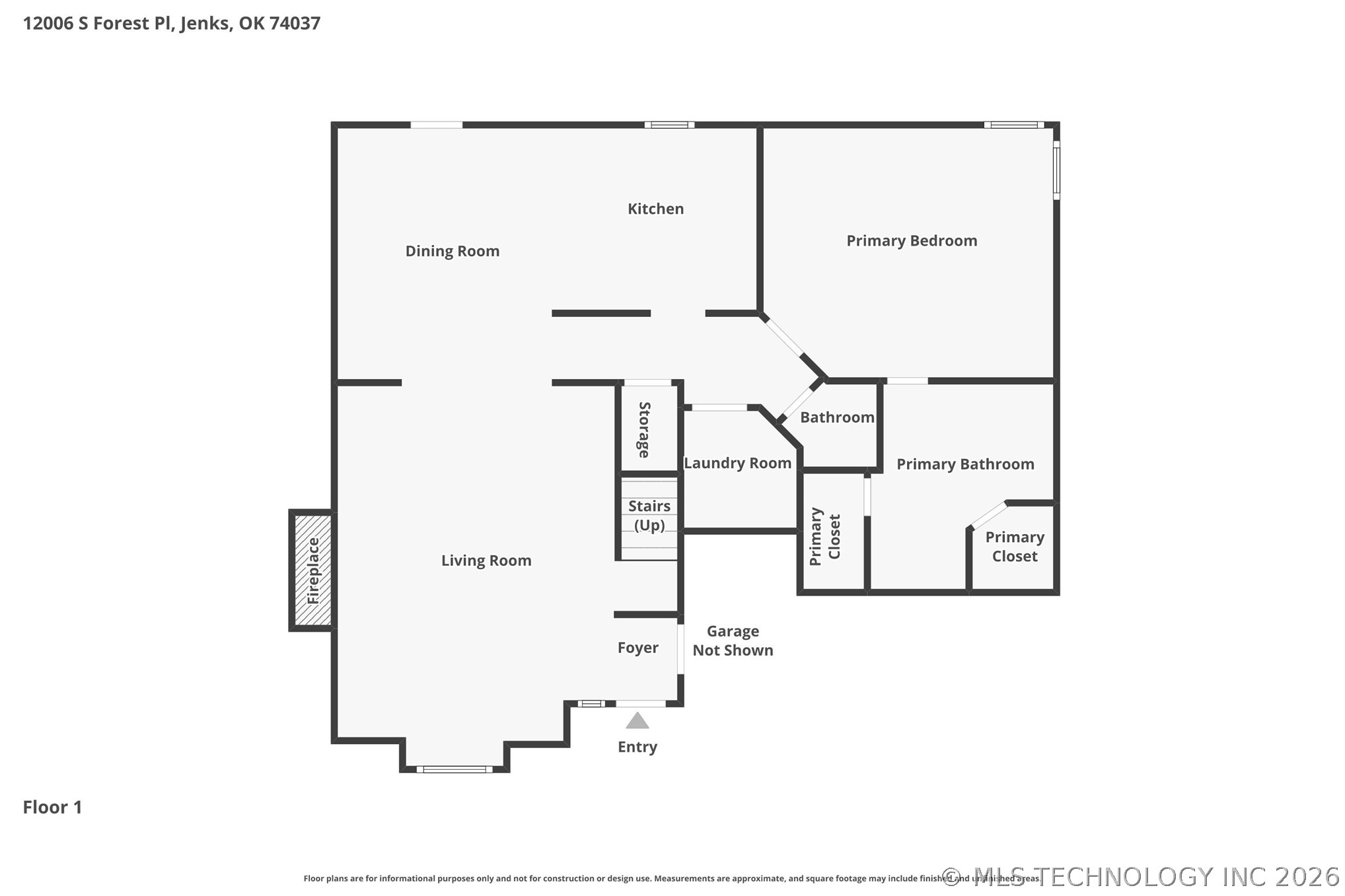 12006 S Forest Place Jenks OK 74037
