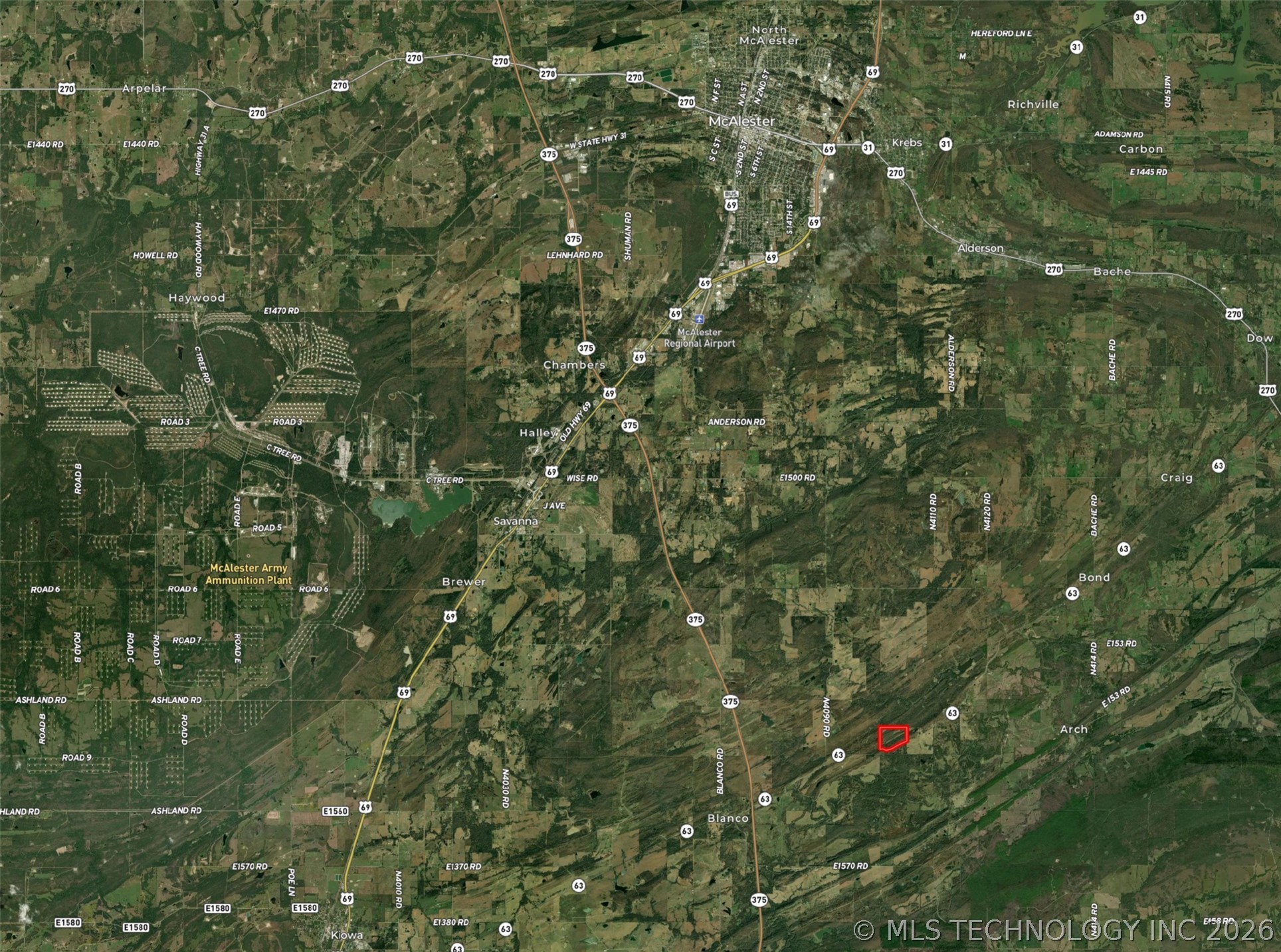 11781 State Highway 63 E Hartshorne OK 74547